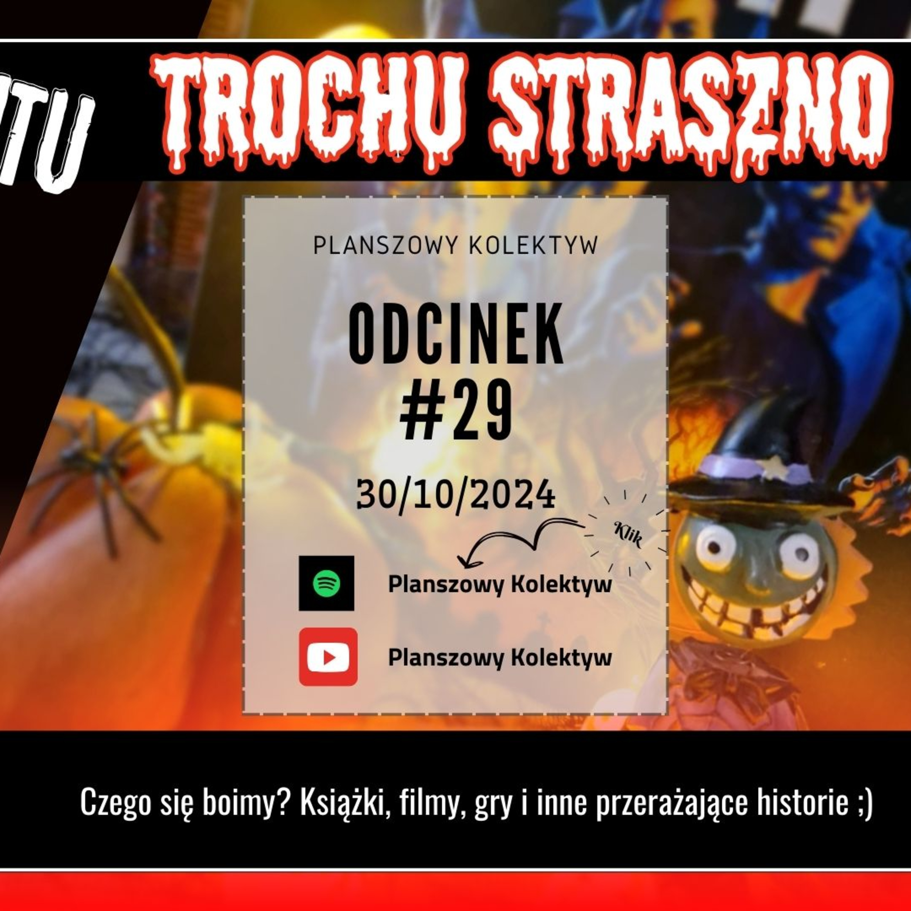 Planszowy Kolektyw #29 - Pitu pitu o... trochu straszno episode artwork