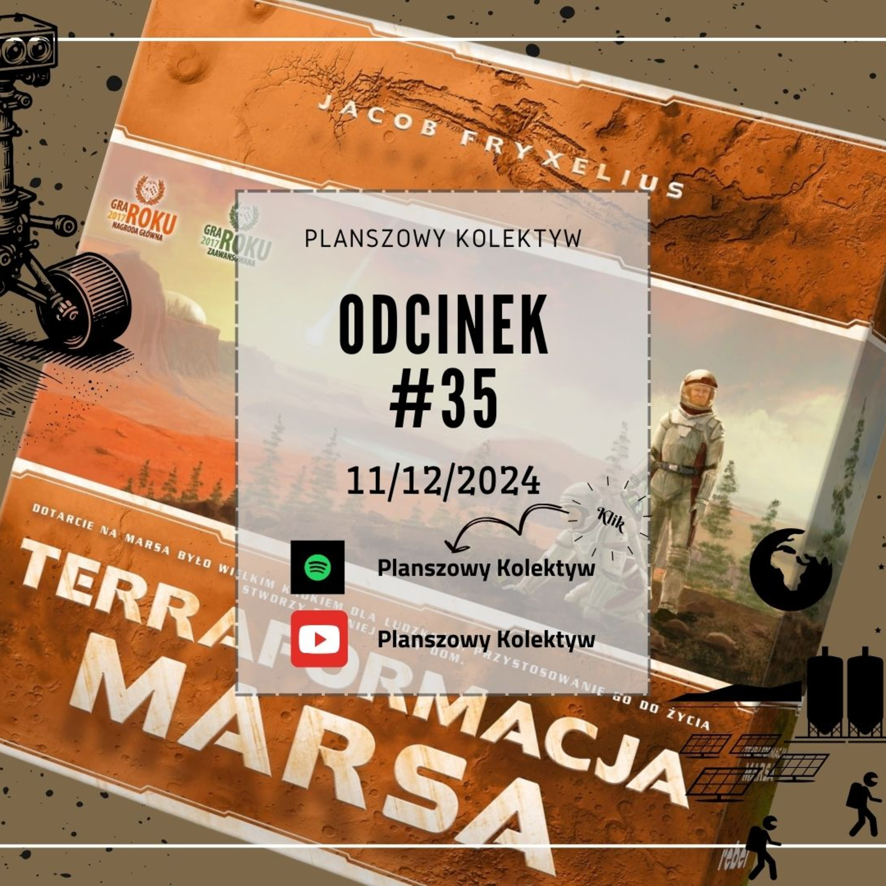 Planszowy Kolektyw #35 - Januszex w kosmosie czyli Terraformacja Marsa episode artwork