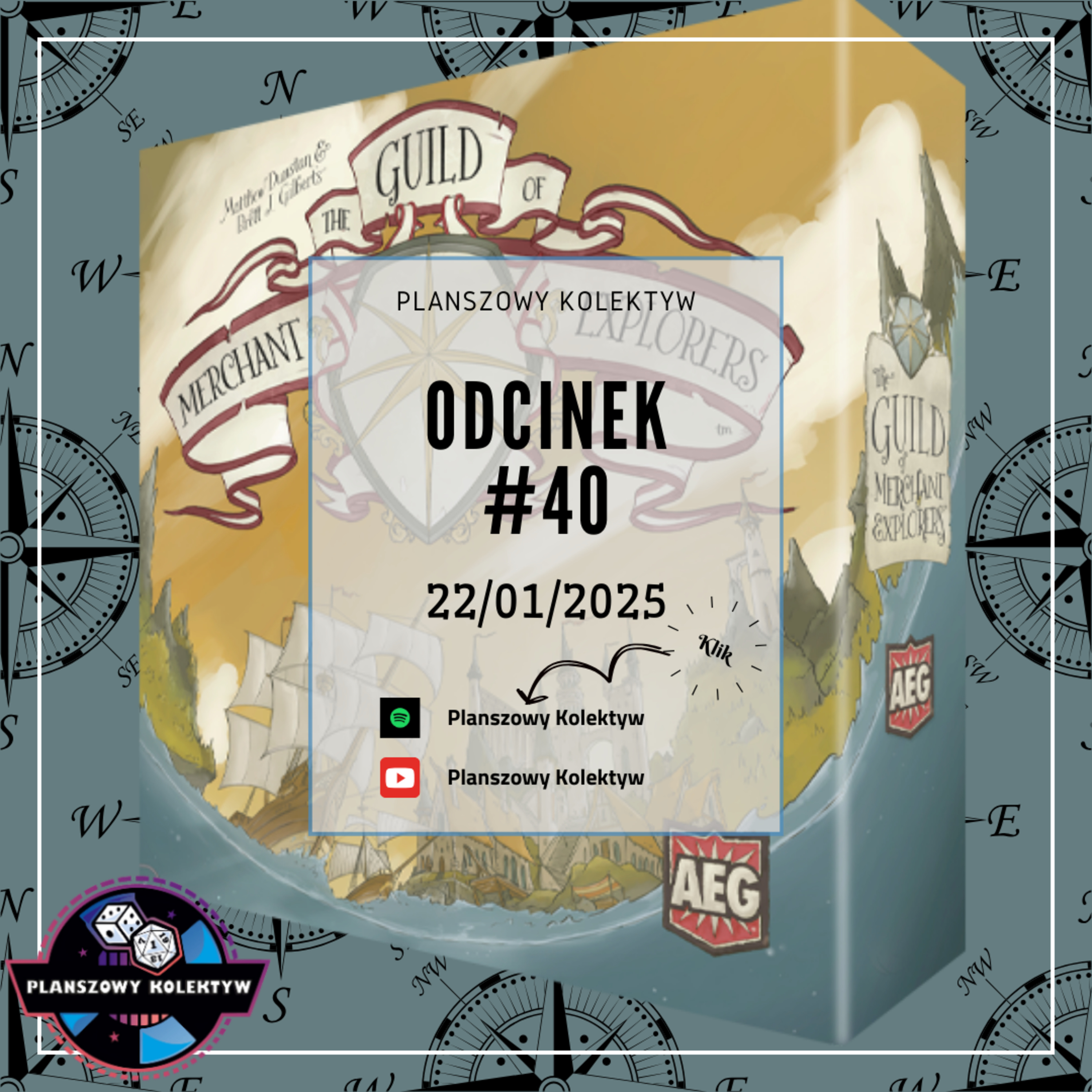 Planszowy kolektyw #40 The Guild of Merchant Explorers  episode artwork