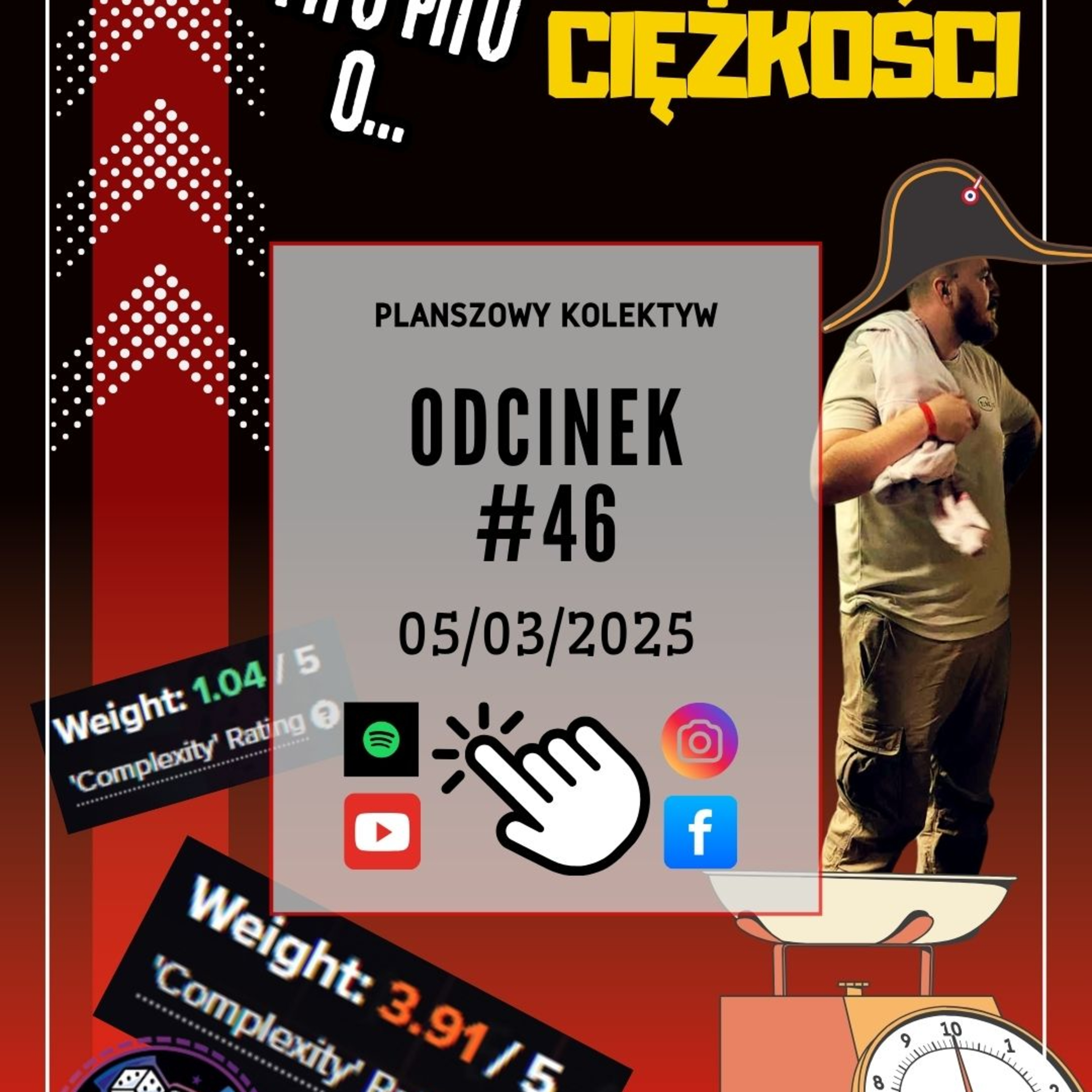 Planszowy kolektyw #46 - Ile na klatę - czyli mierzymy się z tematem trudności w grach planszowych  episode artwork