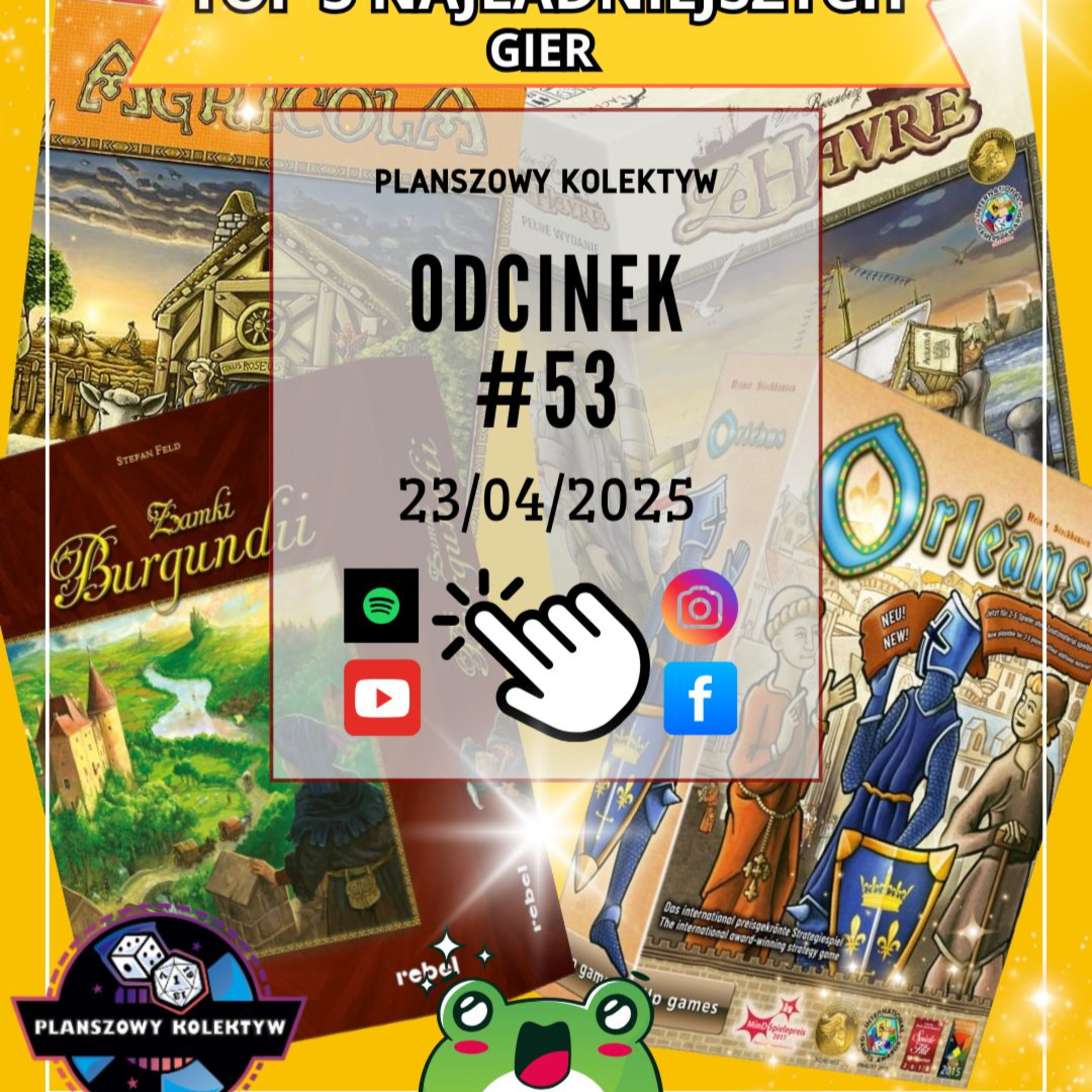 Planszowy Kolektyw #53 - Top 5 Najładniejszych gier planszowych - może nie dla wszystkich ;) episode artwork