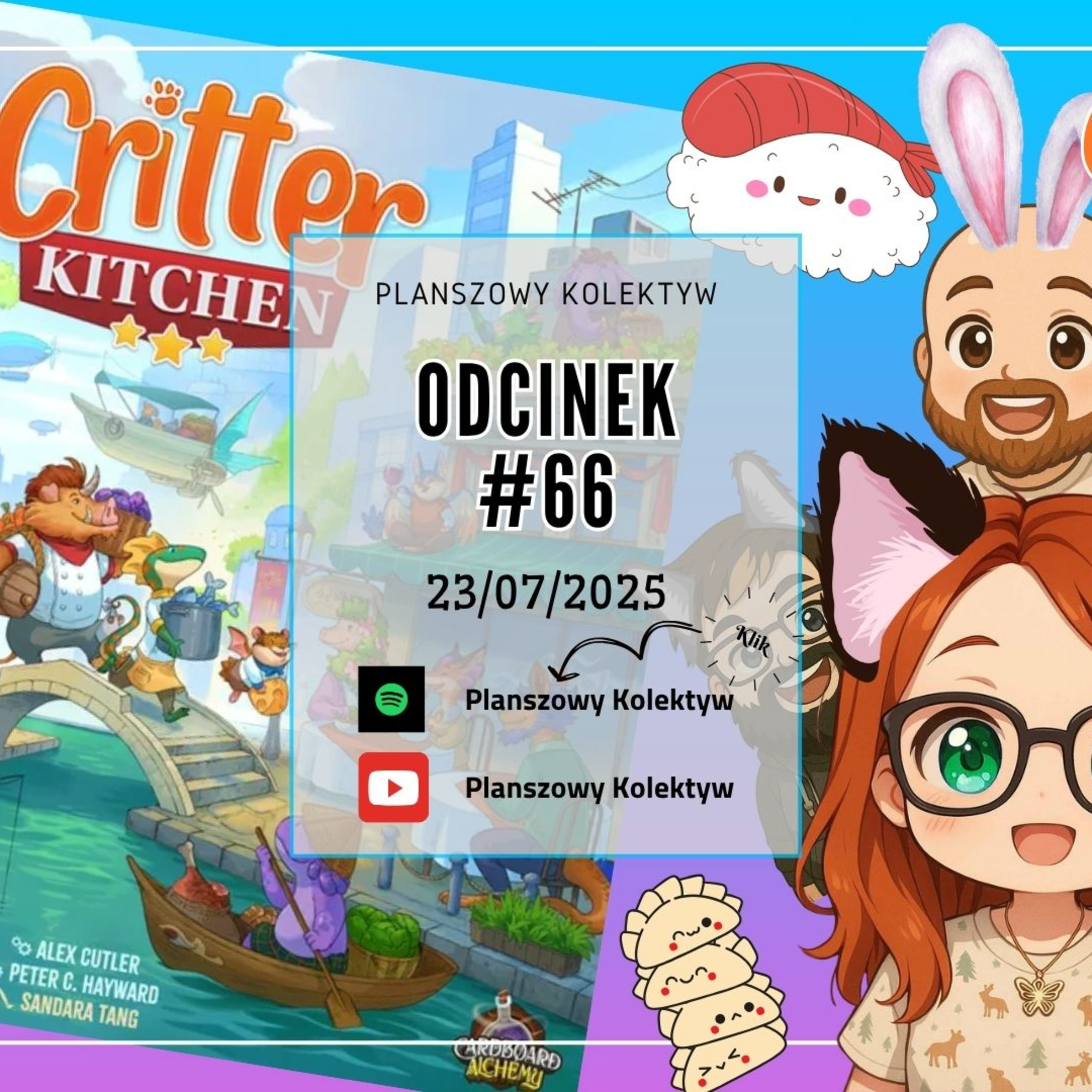 Planszowy Kolektyw #66 Rzucamy talerzami czyli Zwierzęce Rewolucje episode artwork