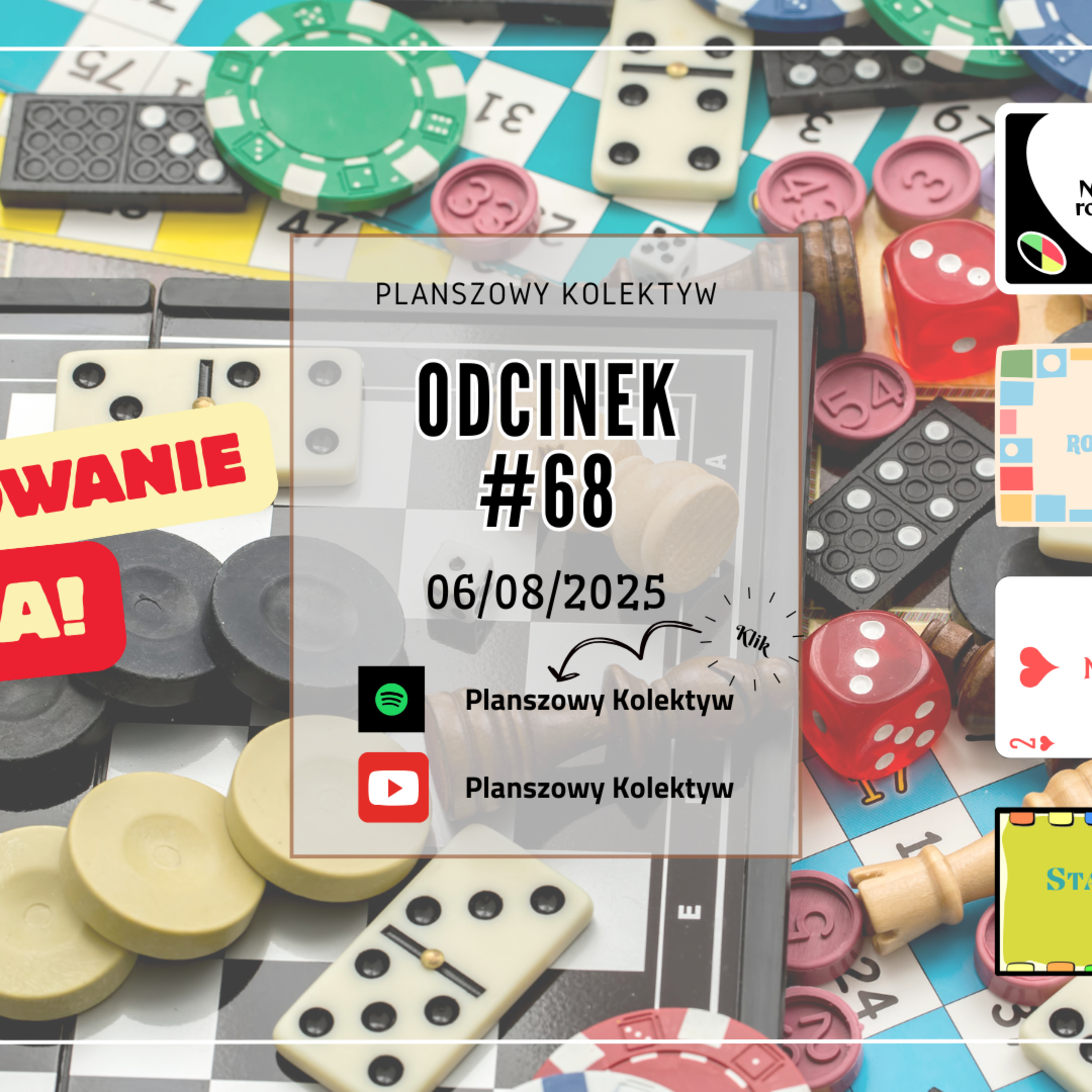 Planszowy Kolektyw #68 - Podsumowanie miesiąca - Lipiec 2025 - lipcopad czy to Ty? episode artwork