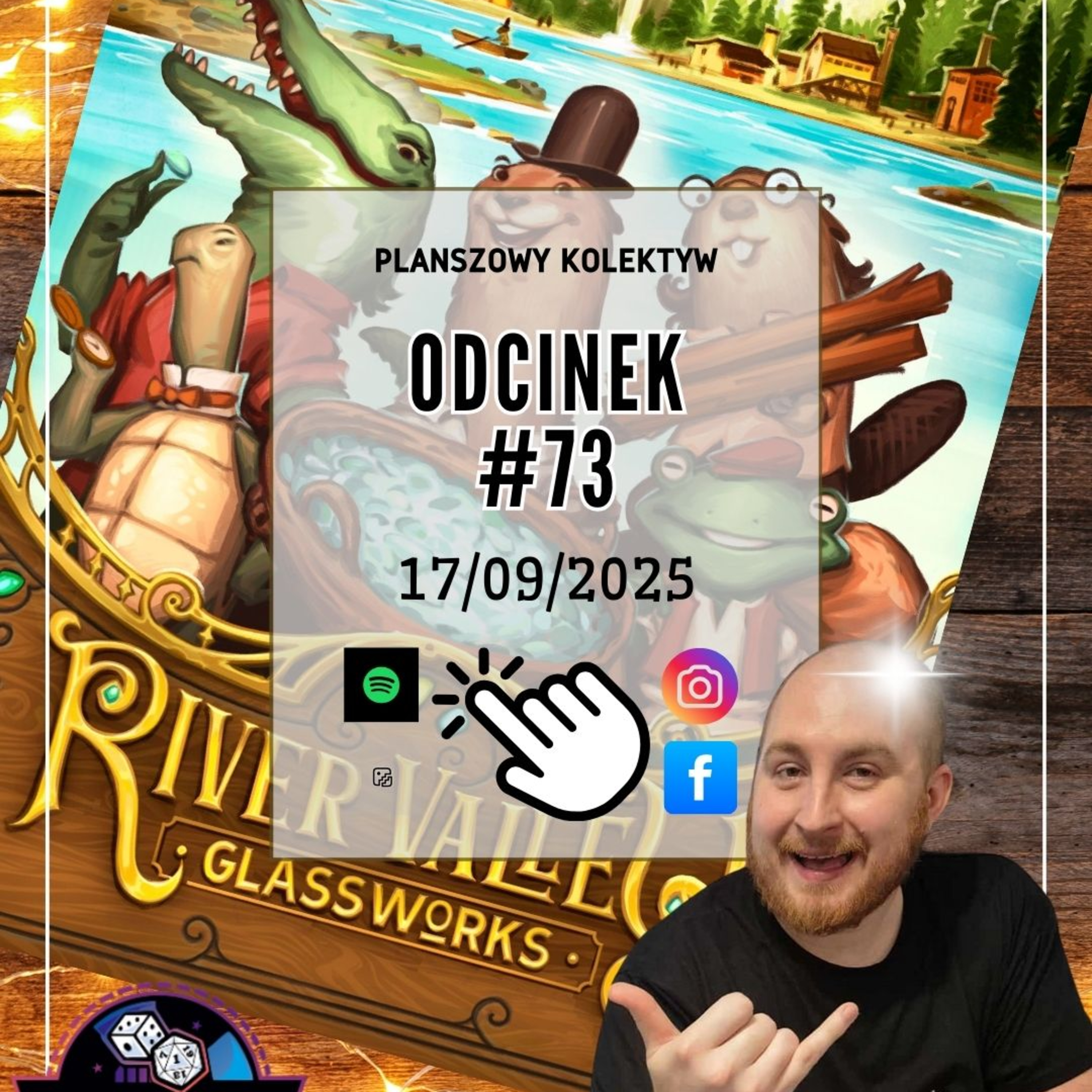 Planszowy Kolektyw #73 River Valley Glassworks - czyli bobry na skupie. episode artwork
