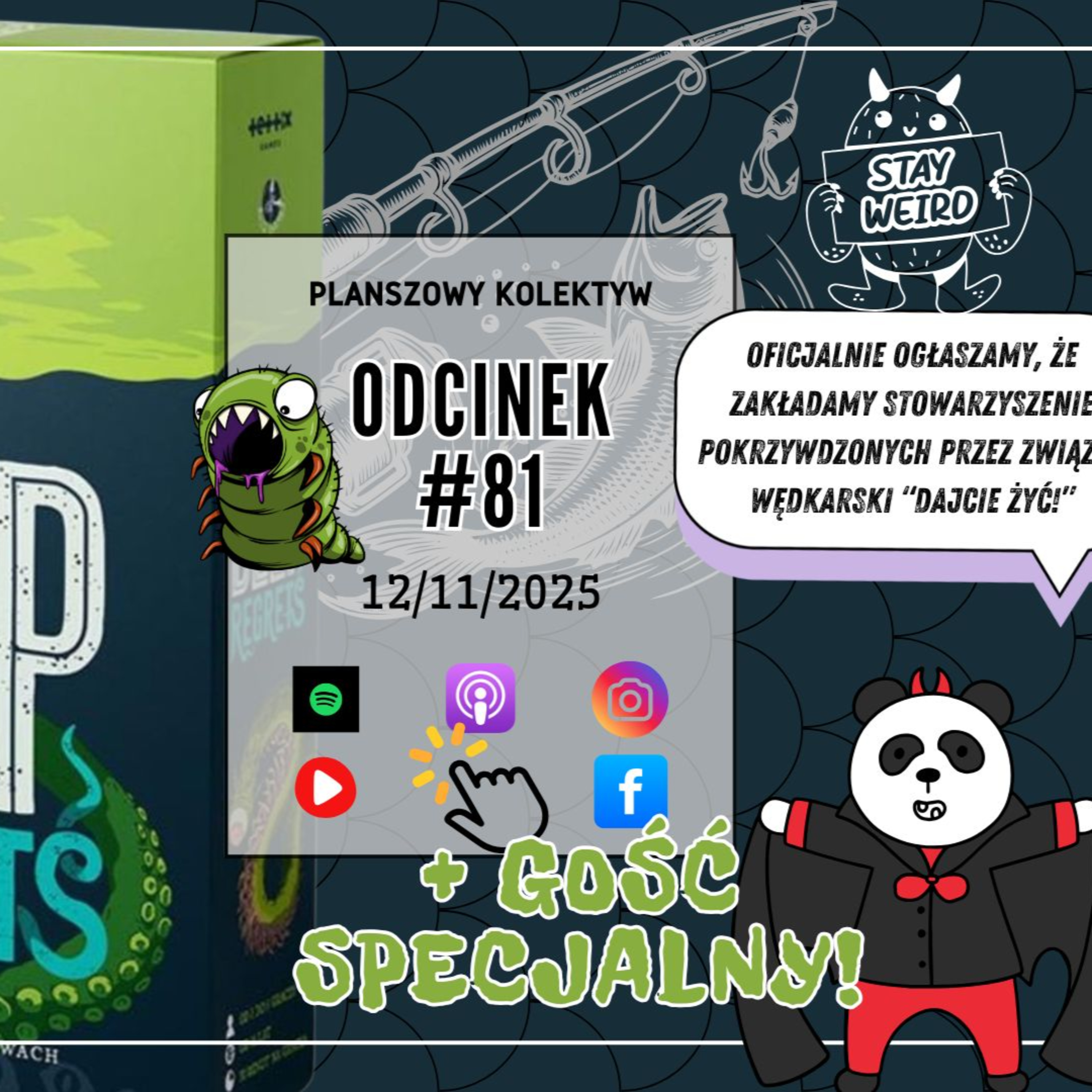 Planszowy Kolektyw #81 - Deep Regrets - kto i do kogo ma żale episode artwork