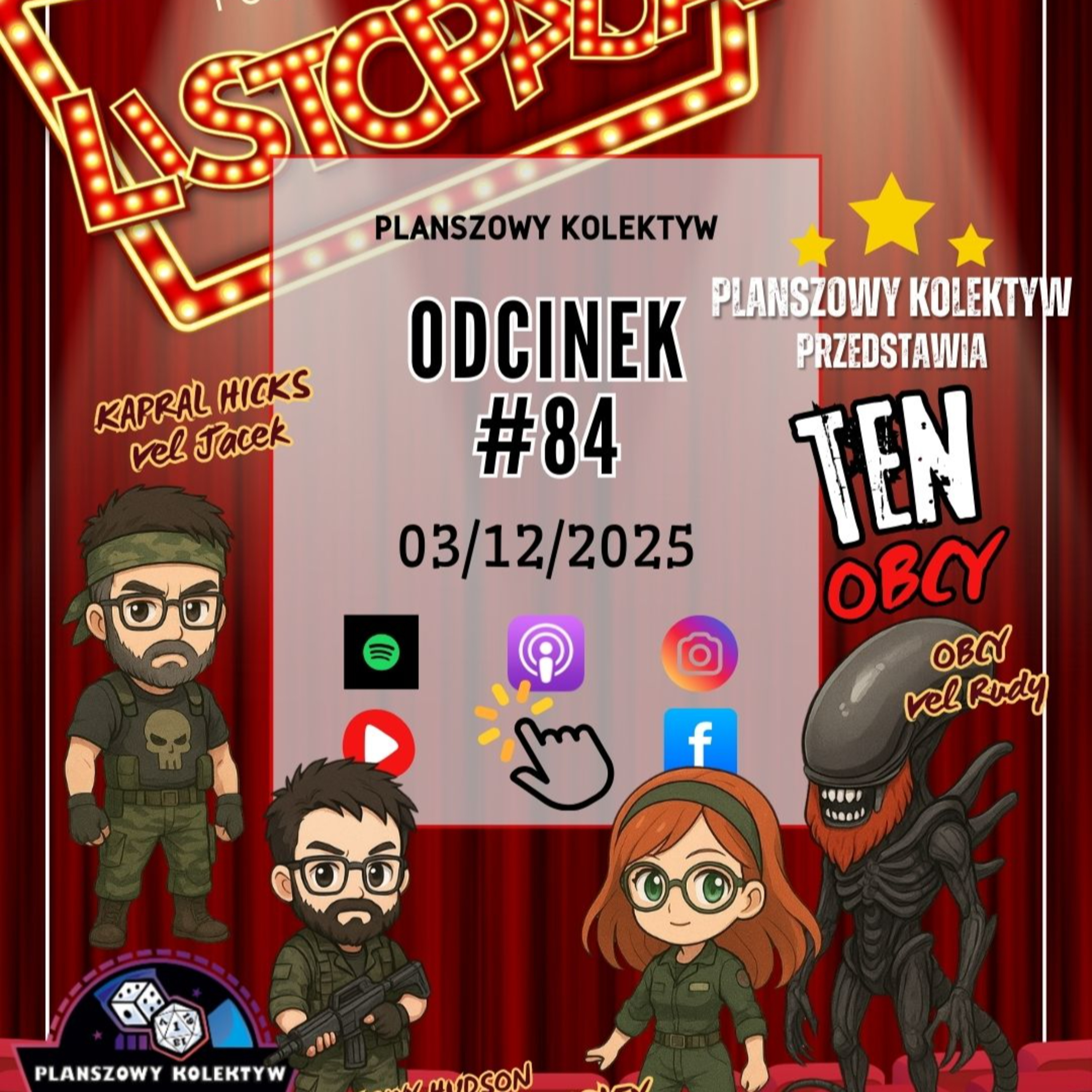 Planszowy Kolektyw #84 - Podsumowanie miesiąca - Listopad 2025
