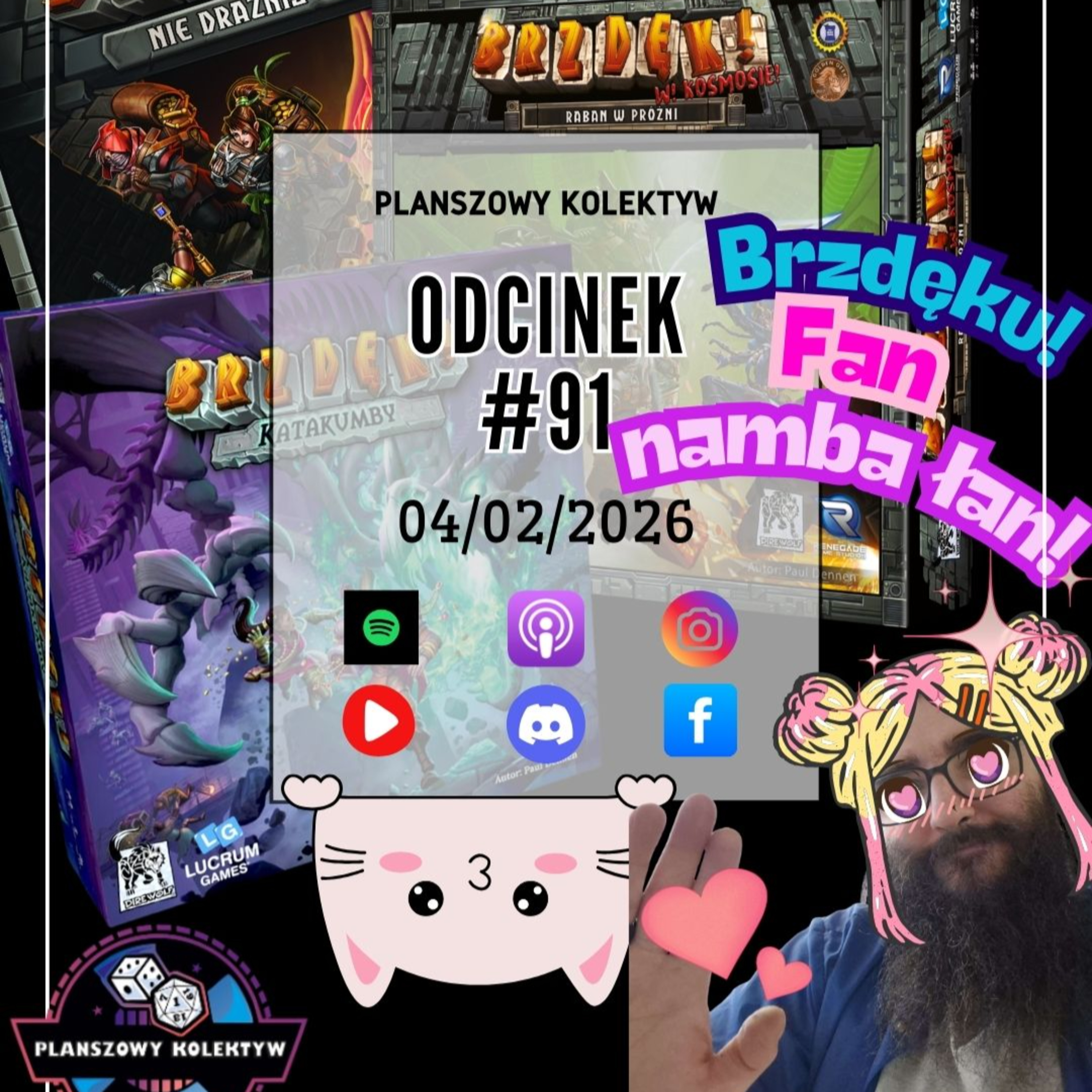 Planszowy Kolektyw #91 -3X Brzdęk - z perspektywy fana i hejterów
