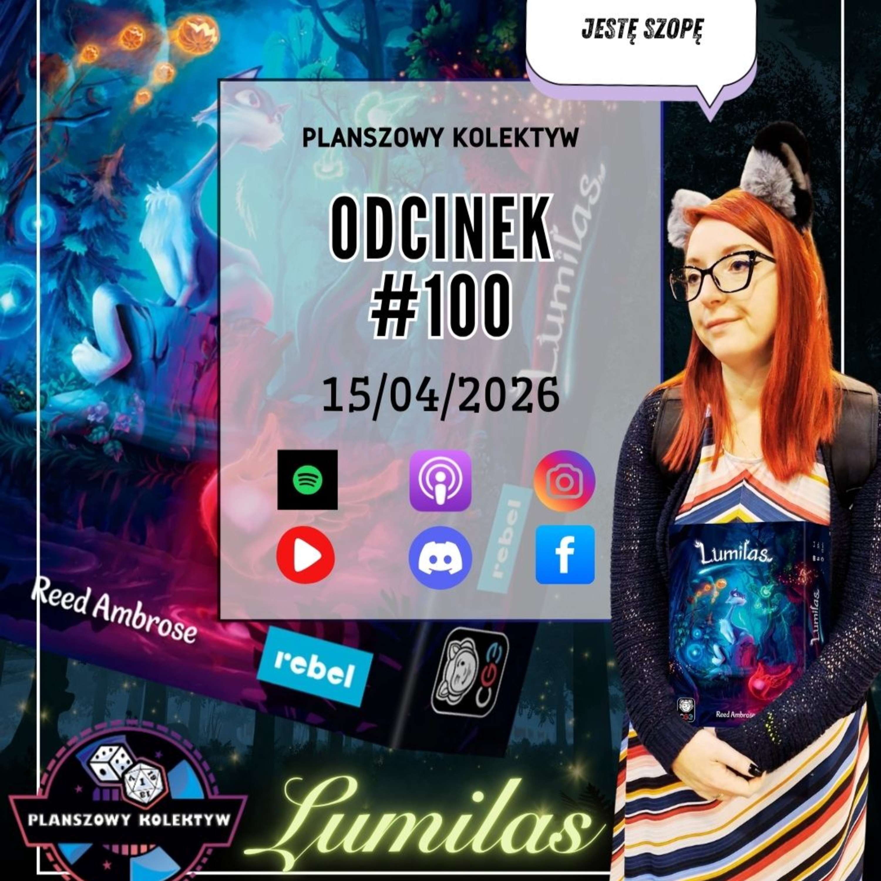 Planszowy Kolektyw #100 Lumilas - czyli czemu kot siedzi w drzewie