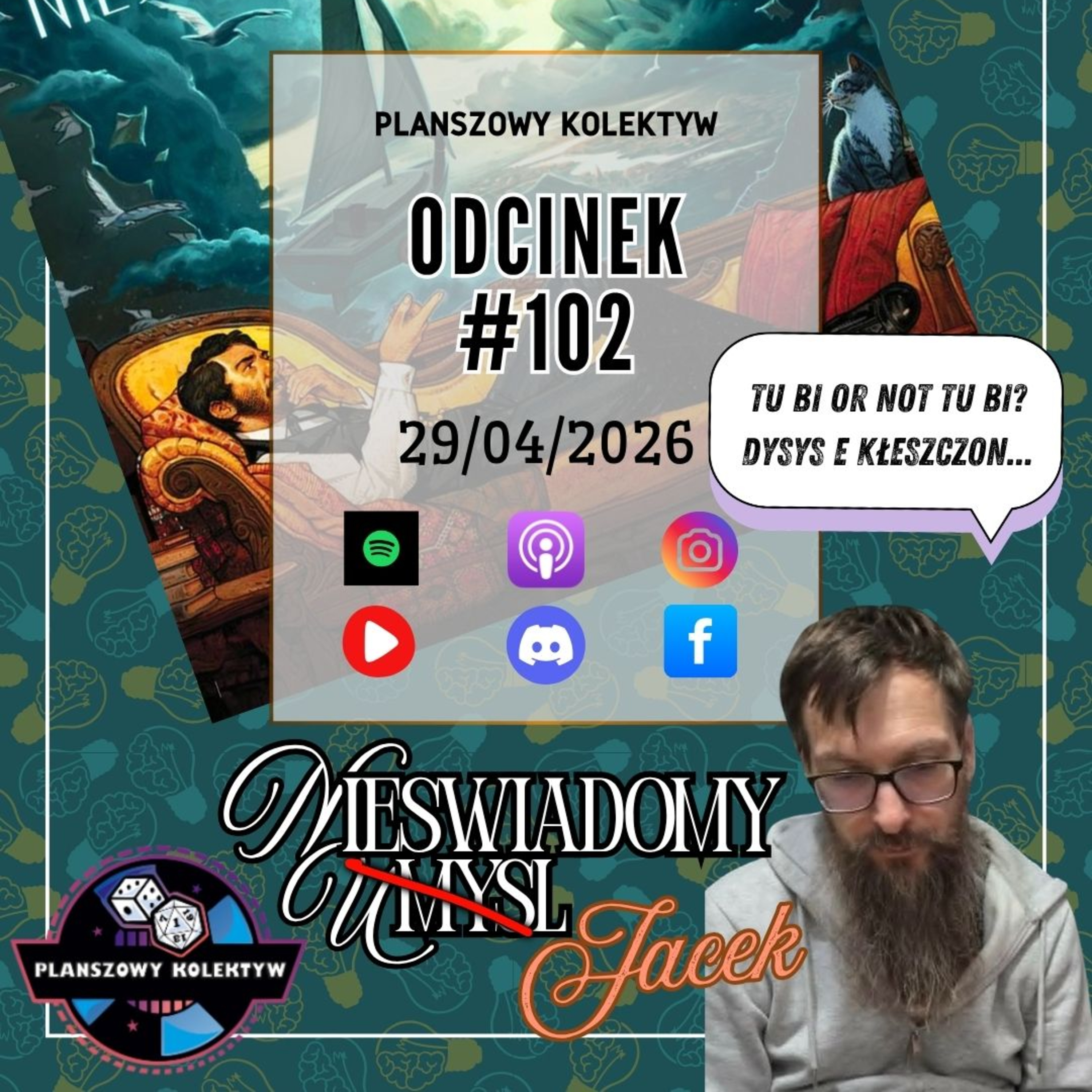 Planszowy Kolektyw #102 - Nasz Nieświadomy Umysł - czyli prawie niekrótka recenzja. episode artwork