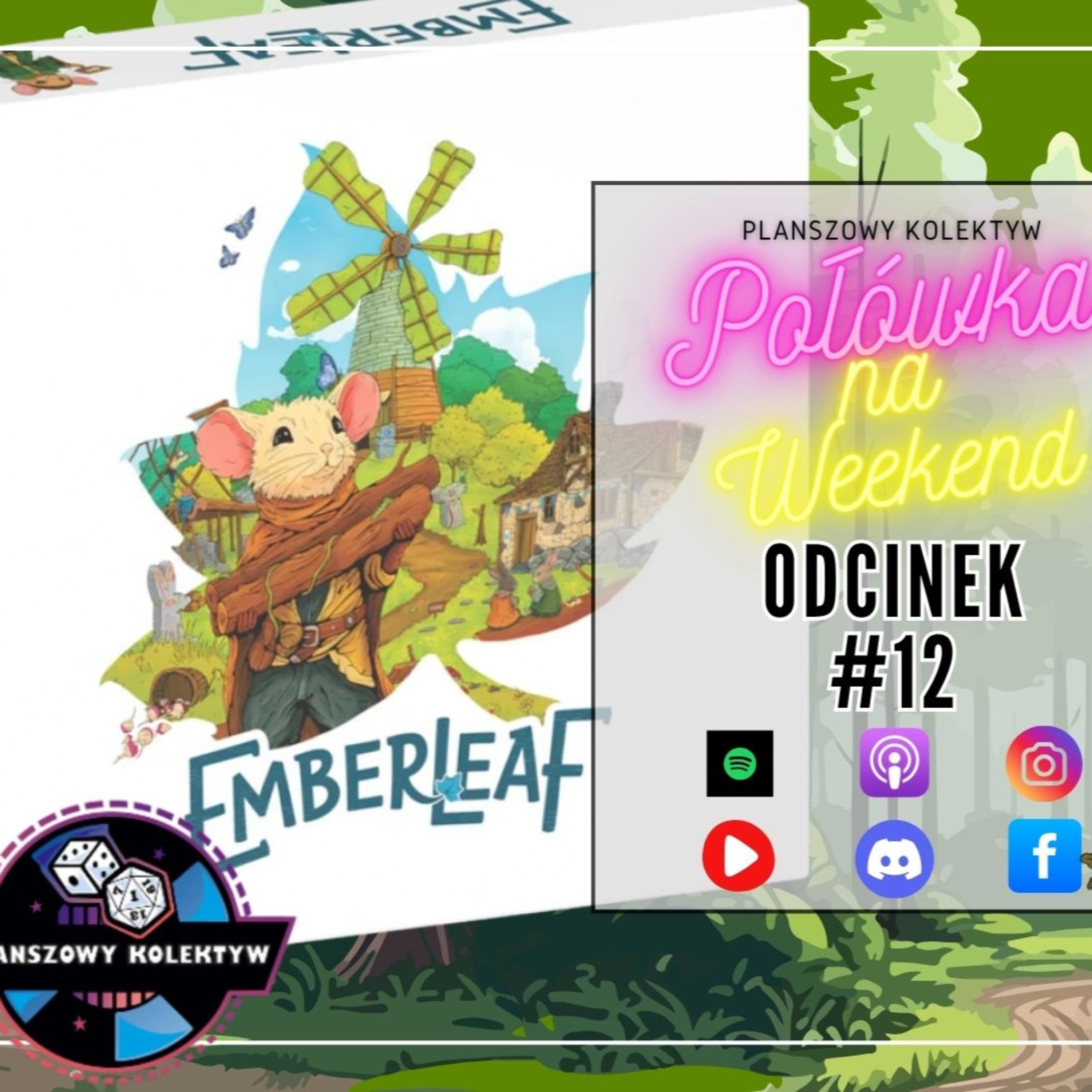 Planszowy Kolektyw - Emberleaf czyli które zwierzątka rządzą lasem | Połówka na weekend #12 episode artwork