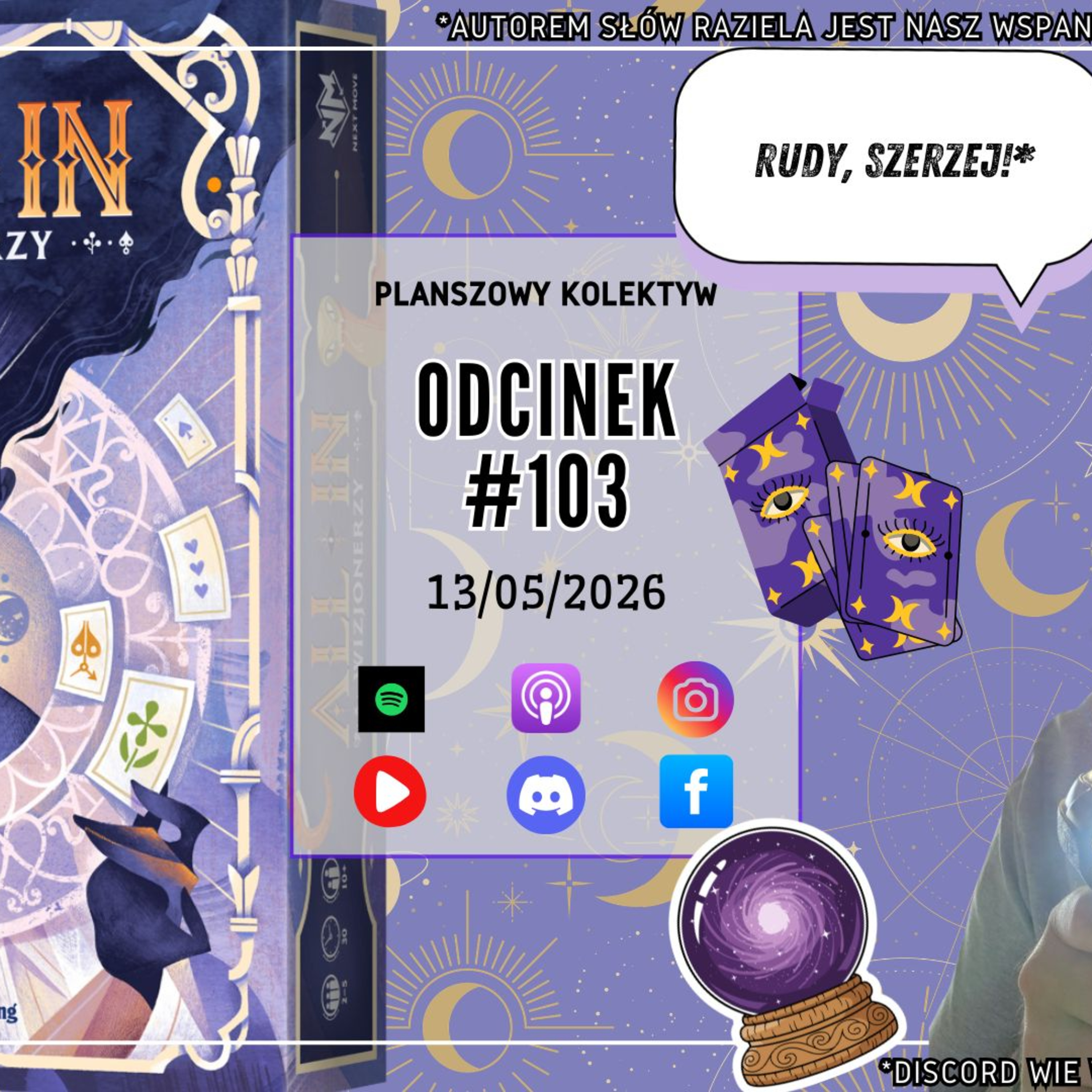 Planszowy Kolektyw #103 All In Wizjonerzy. Czas dokonać predykcji! episode artwork