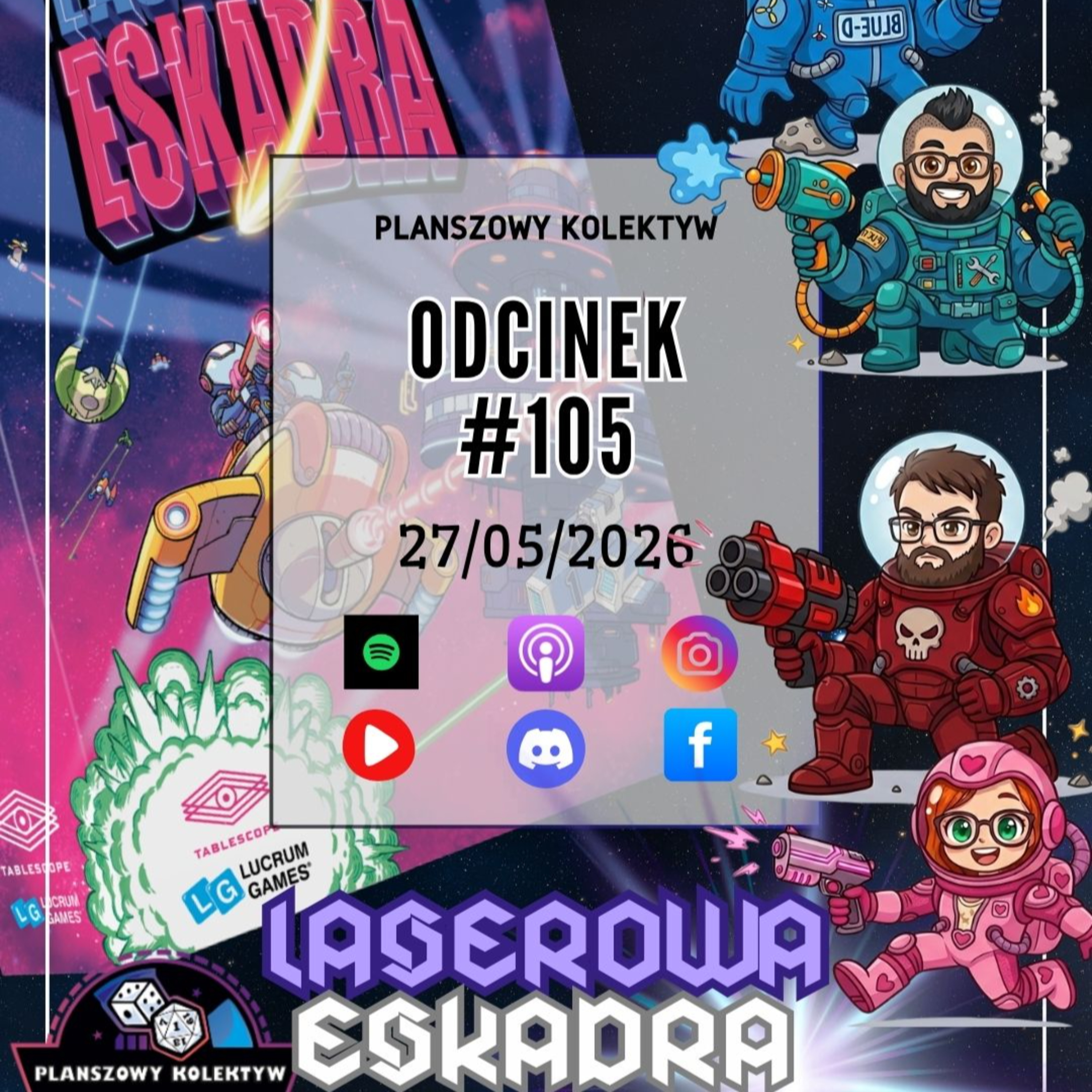 Planszowy Kolektyw #105 Laserowa eskadra arena - czyli ścieramy się o kafelki w telefonie episode artwork