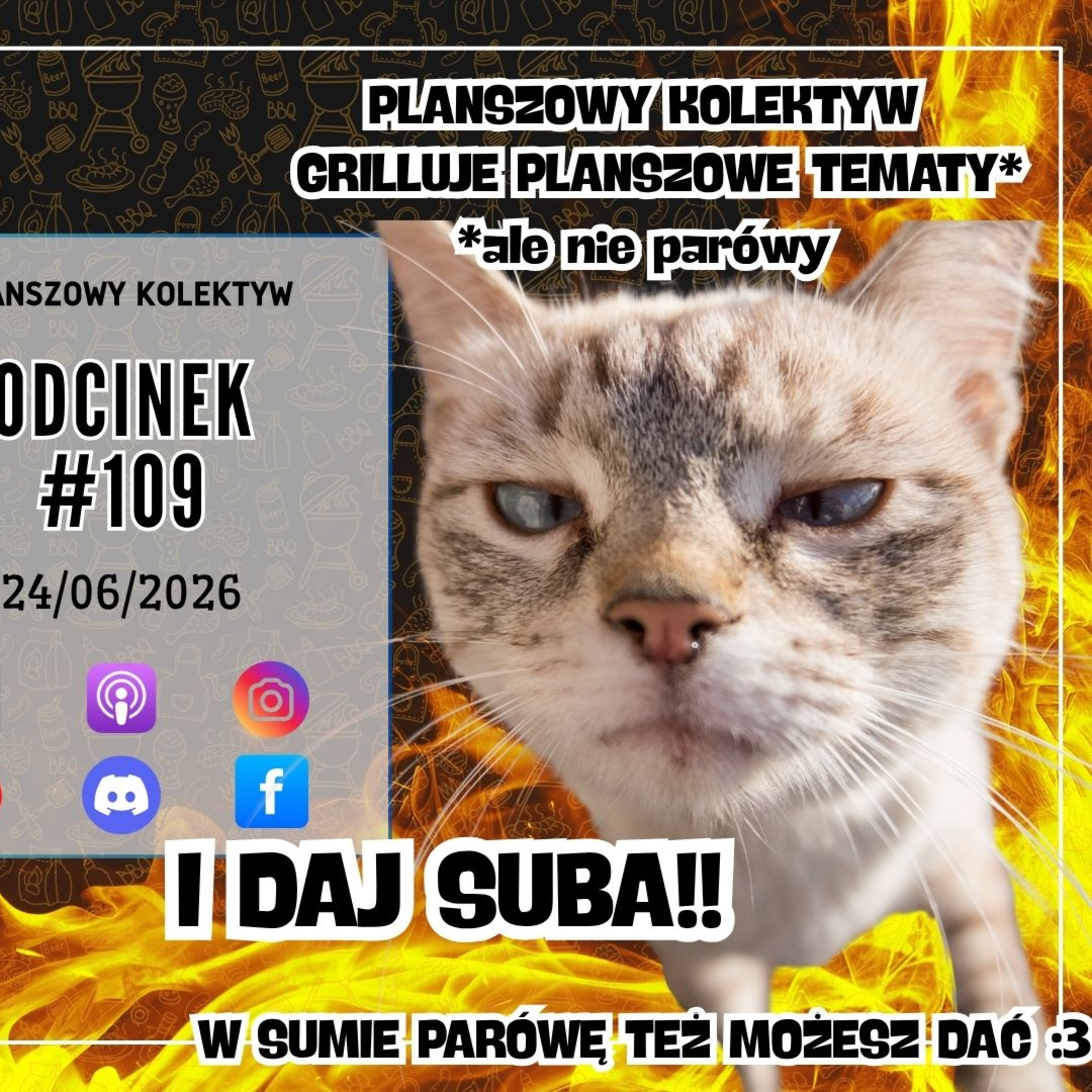 Planszowy Kolektyw #109 - CHO NA GRILLA - Ranking BGG jest BEZ SENSU episode artwork