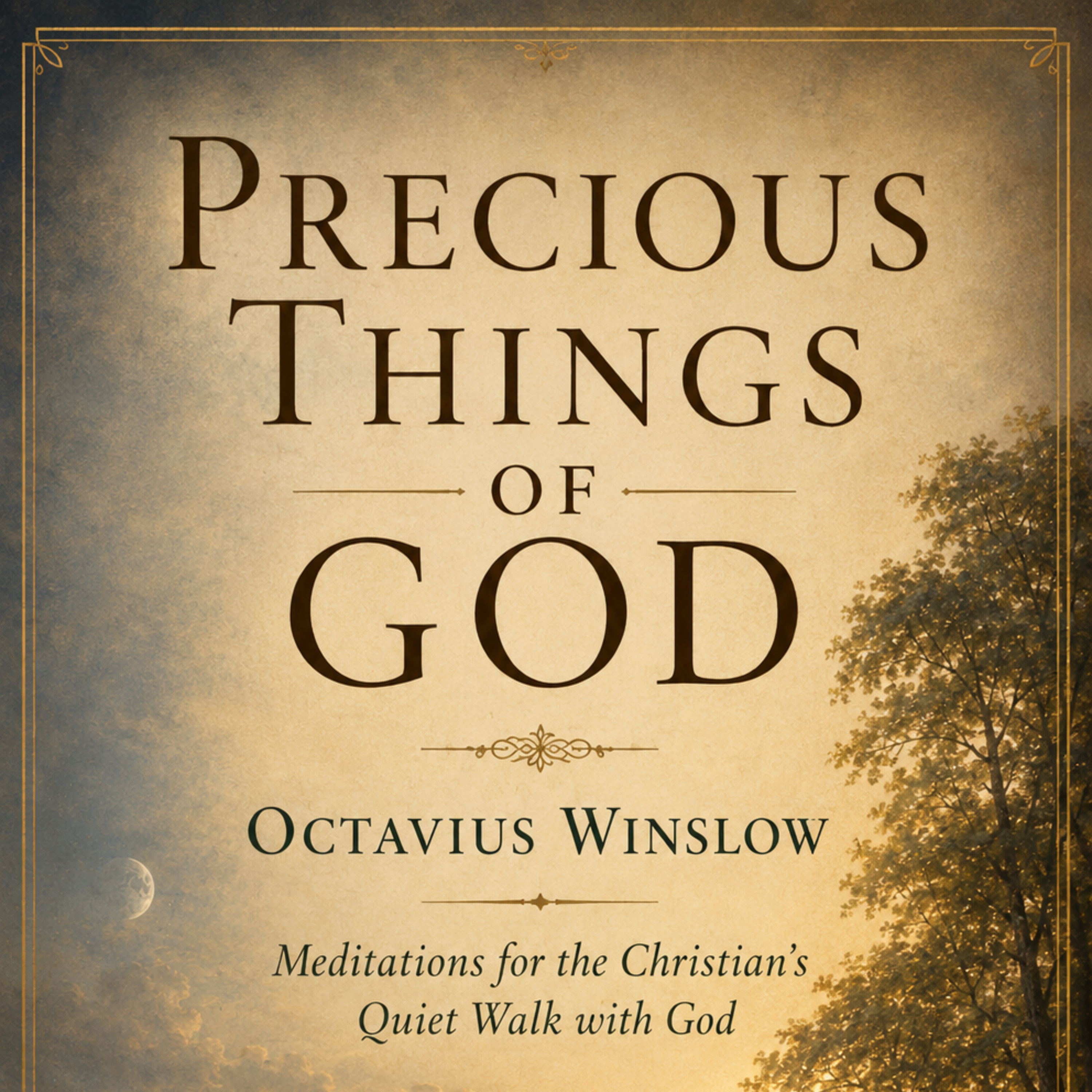 Precious Things of God - Octavius Winslow (Audiobook)
