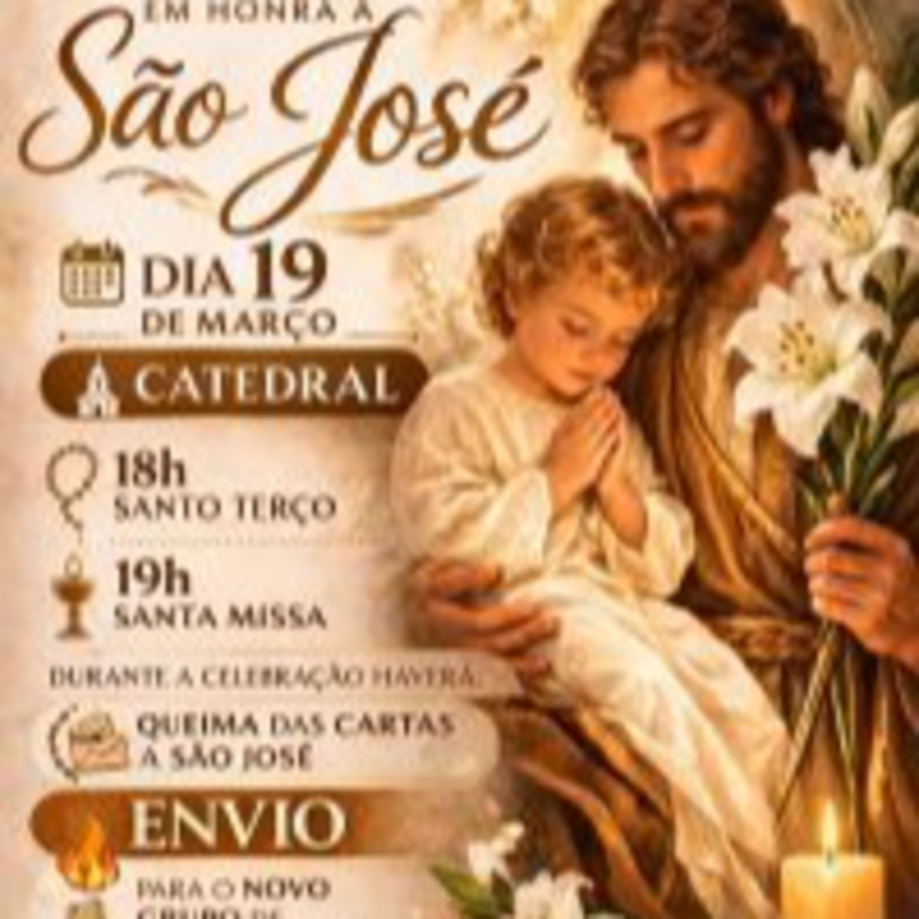 MISSA À SÃO JOSÉ - CATEDRAL