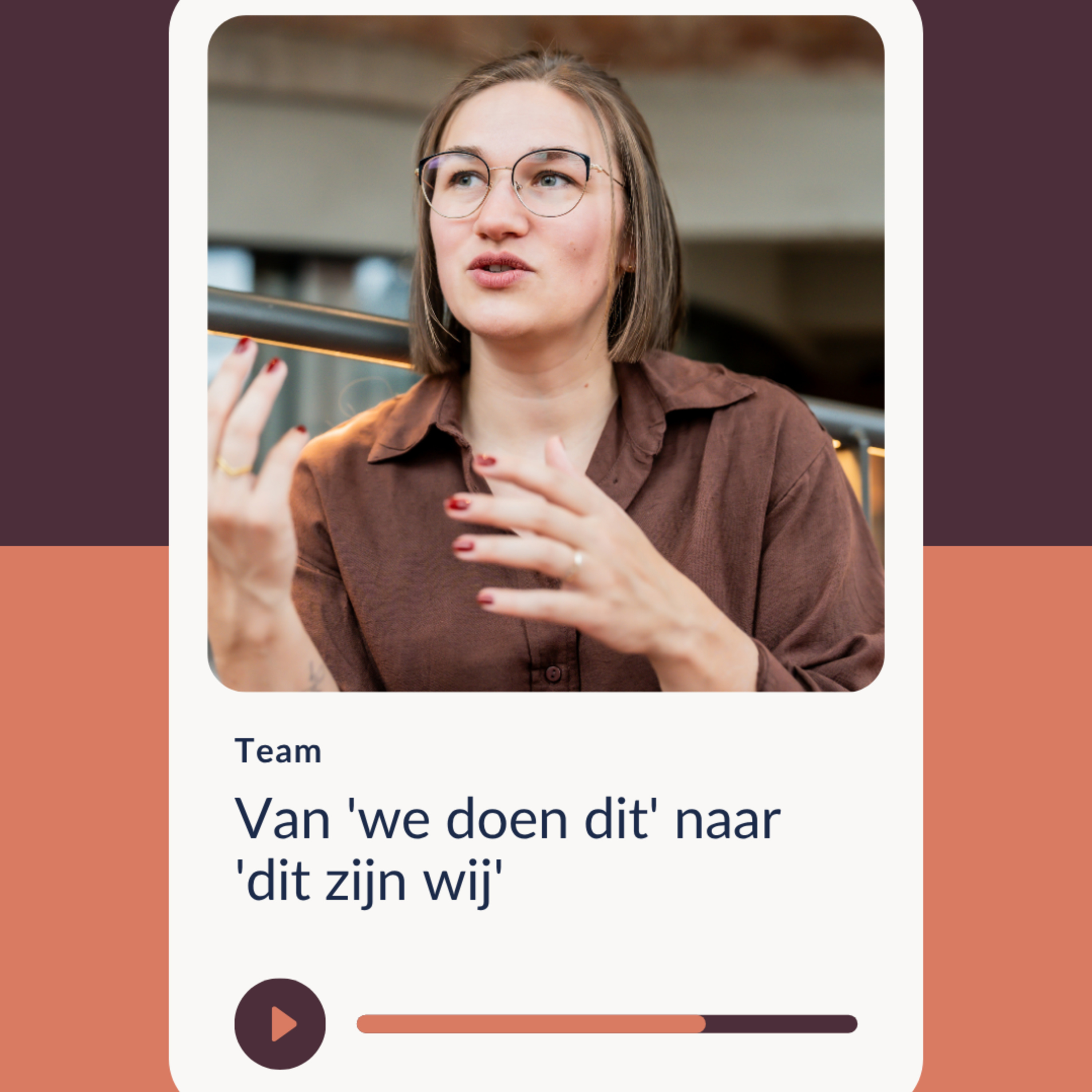 #13: Team - Van 'we doen dit' naar 'dit zijn wij' episode artwork