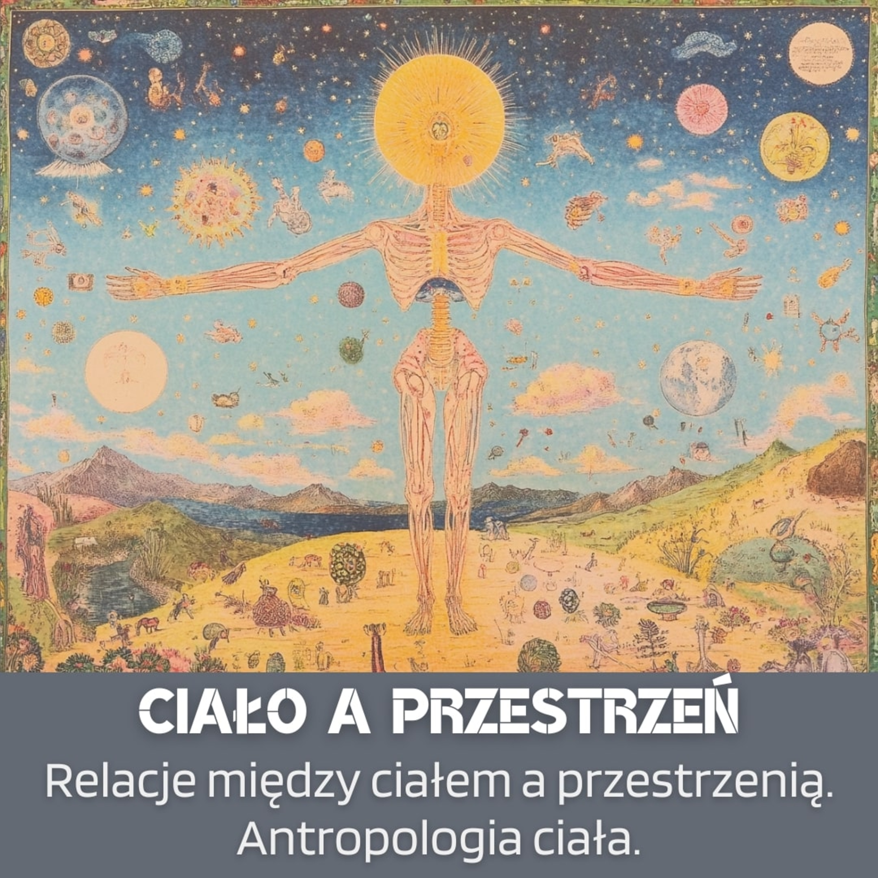 Ciało a przestrzeń. Relacje między ciałem a przestrzenią. Antropologia ciała. episode artwork