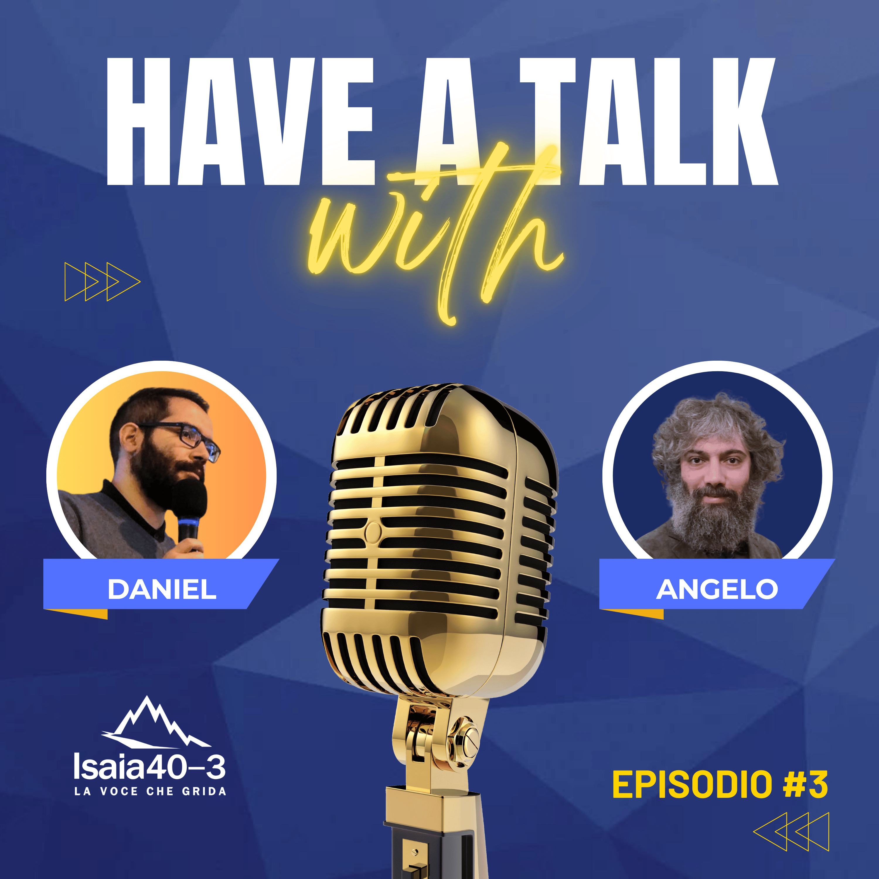 Have a talk with - episodio #3: Angelo Currò, collaboratore di Missione Porte Aperte  episode artwork