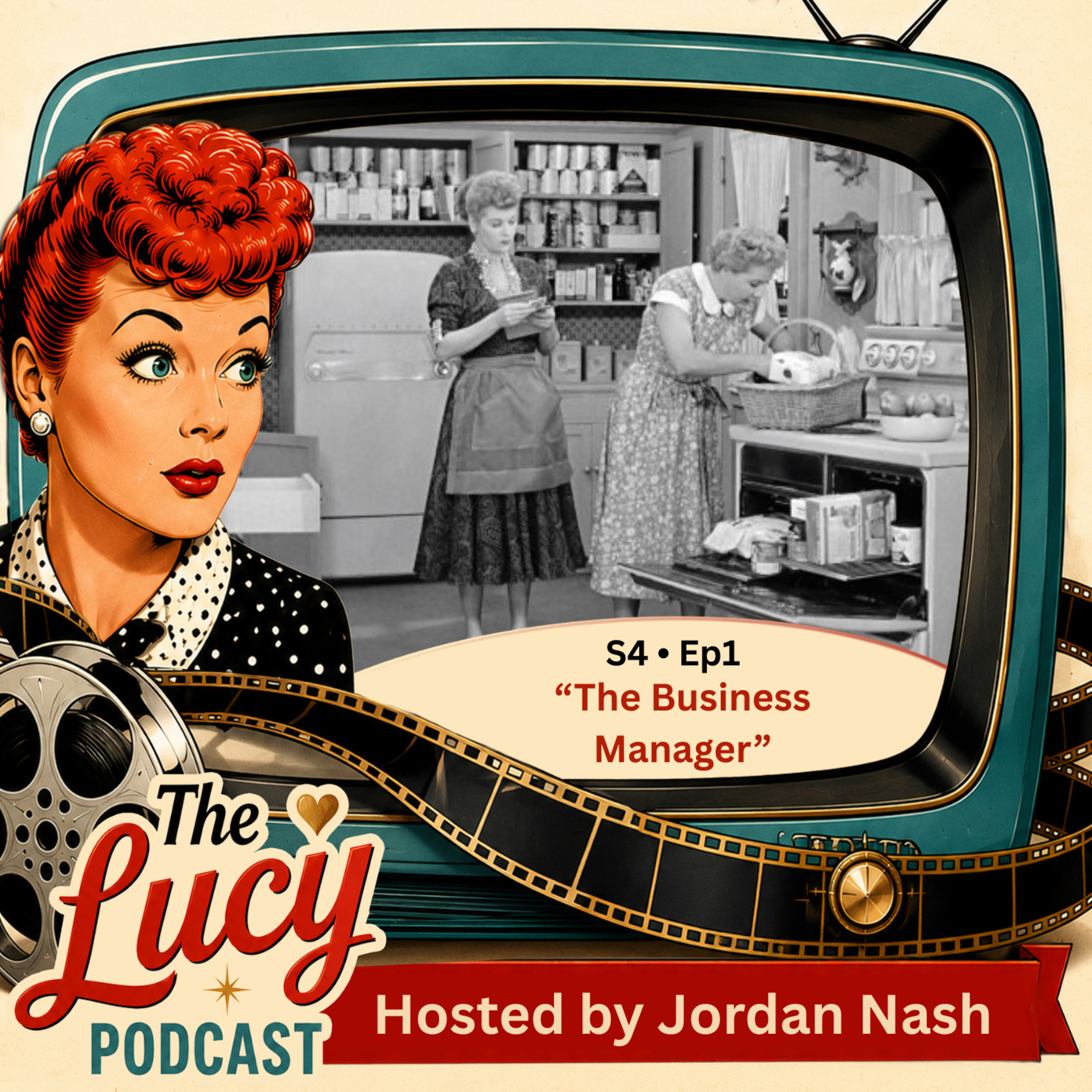 I Love Lucy S4 Ep1 “The Business Manager” episode artwork