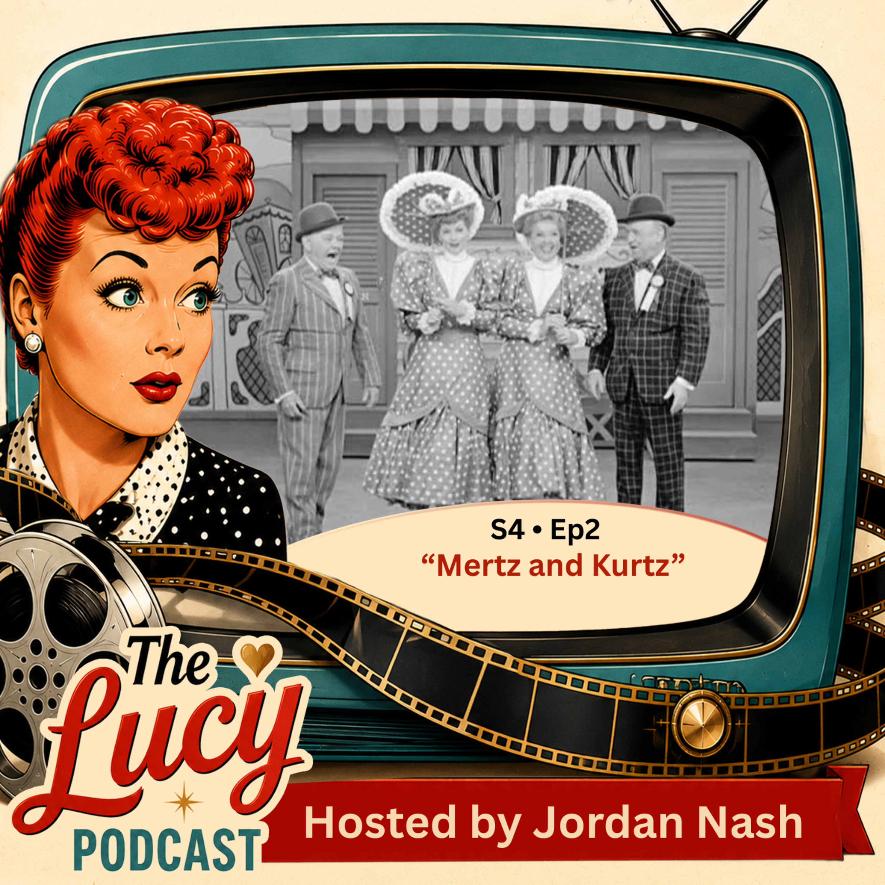 I Love Lucy S4 Ep2 “Mertz and Kurtz” episode artwork