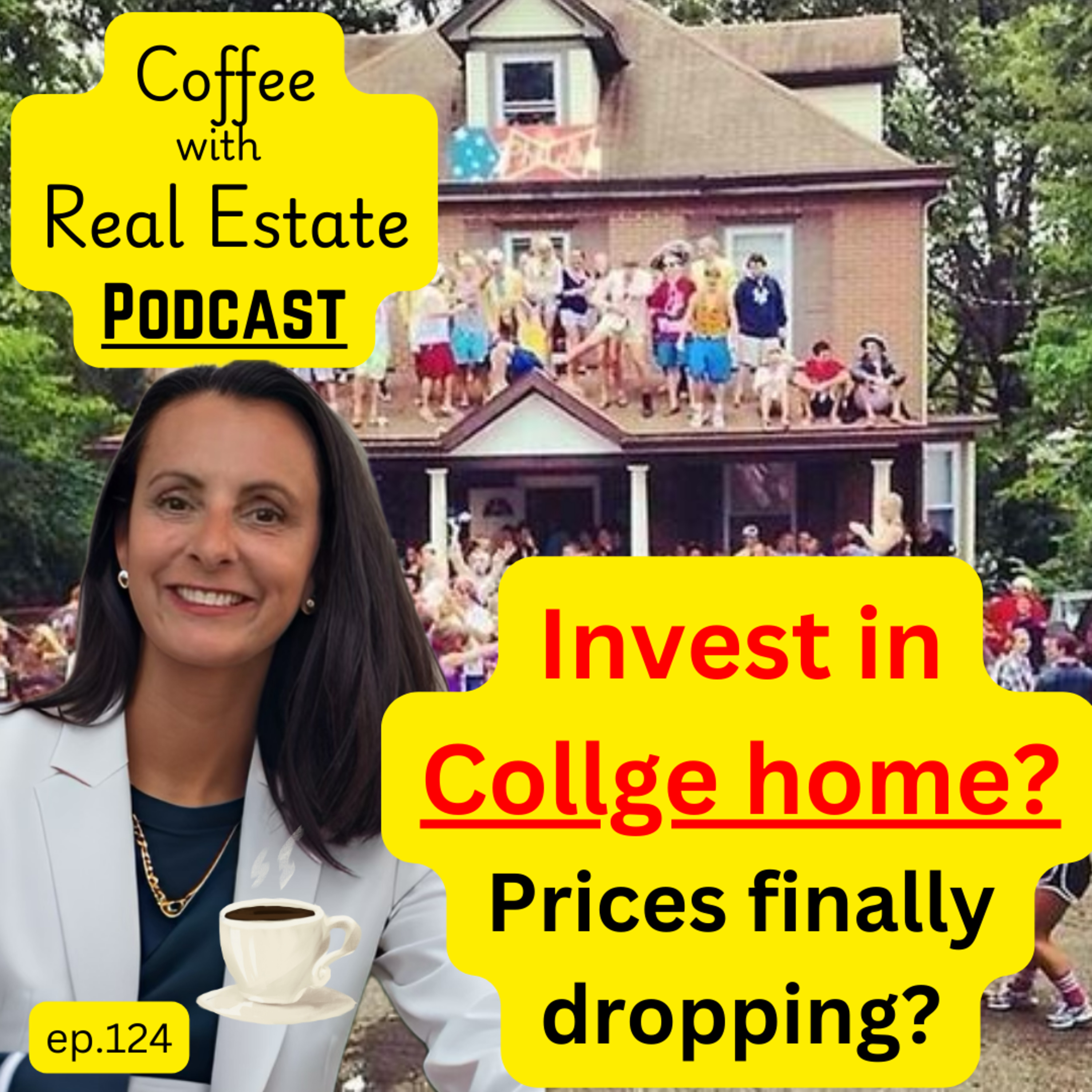 College house investment, Pricing starting to drop, JJ WATT and Burritos episode artwork