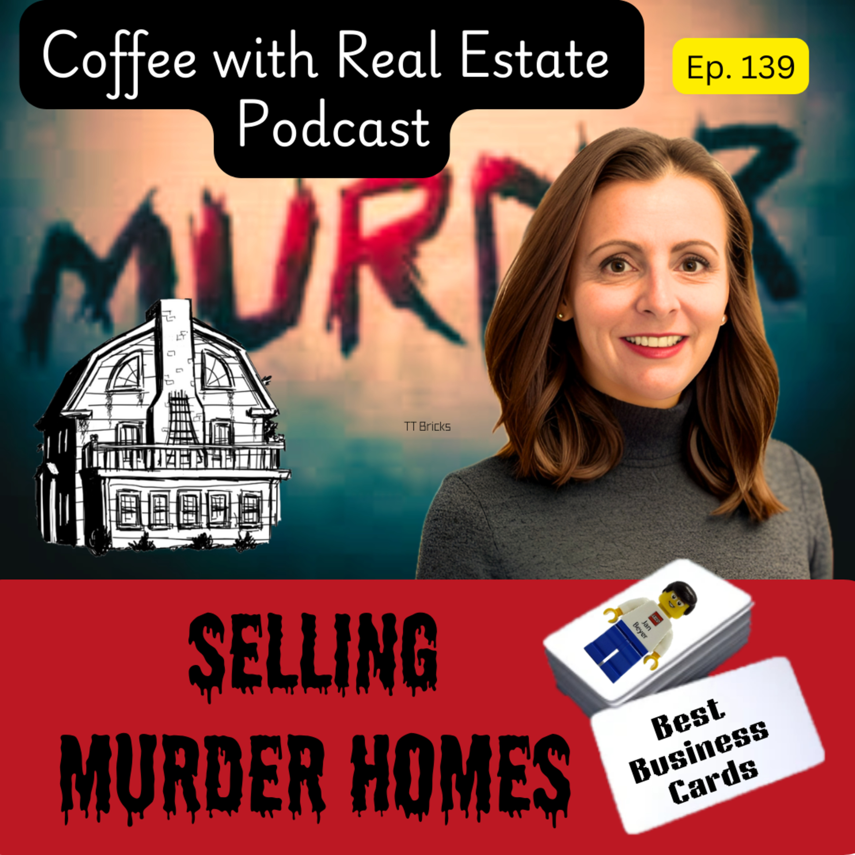Selling Murder homes, Best and valuable business cards  episode artwork