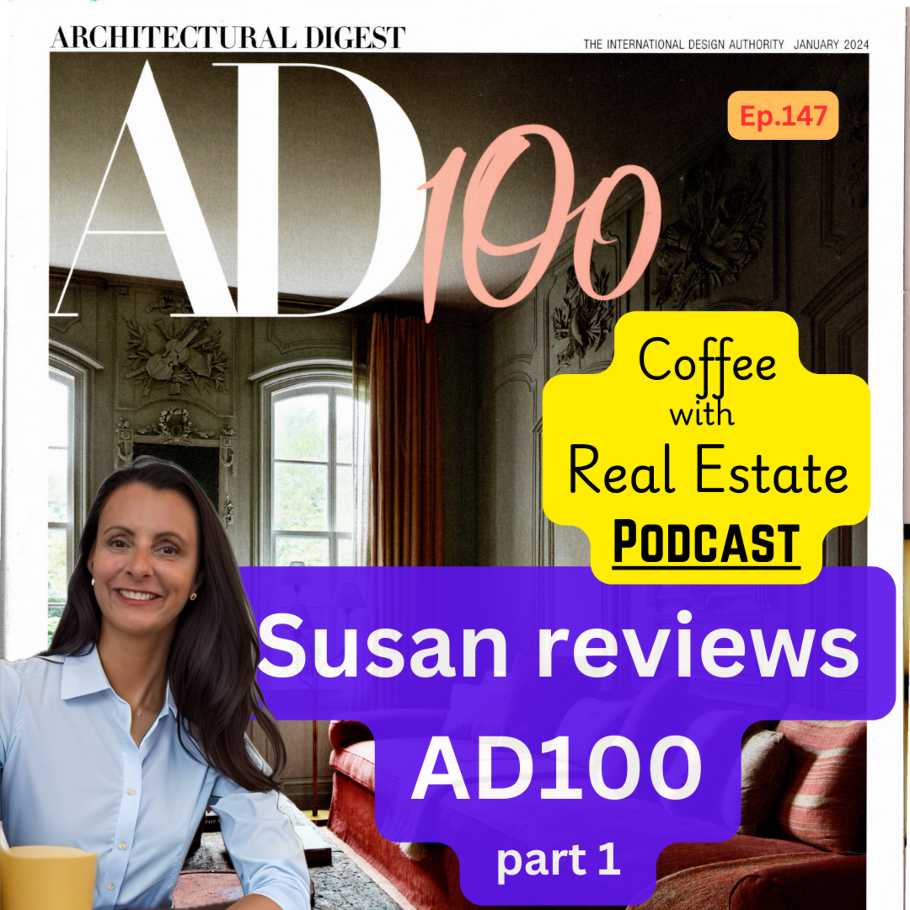 Unveiling 2025's Hottest Design Trends: Insights from Architectural Digest 100 episode artwork