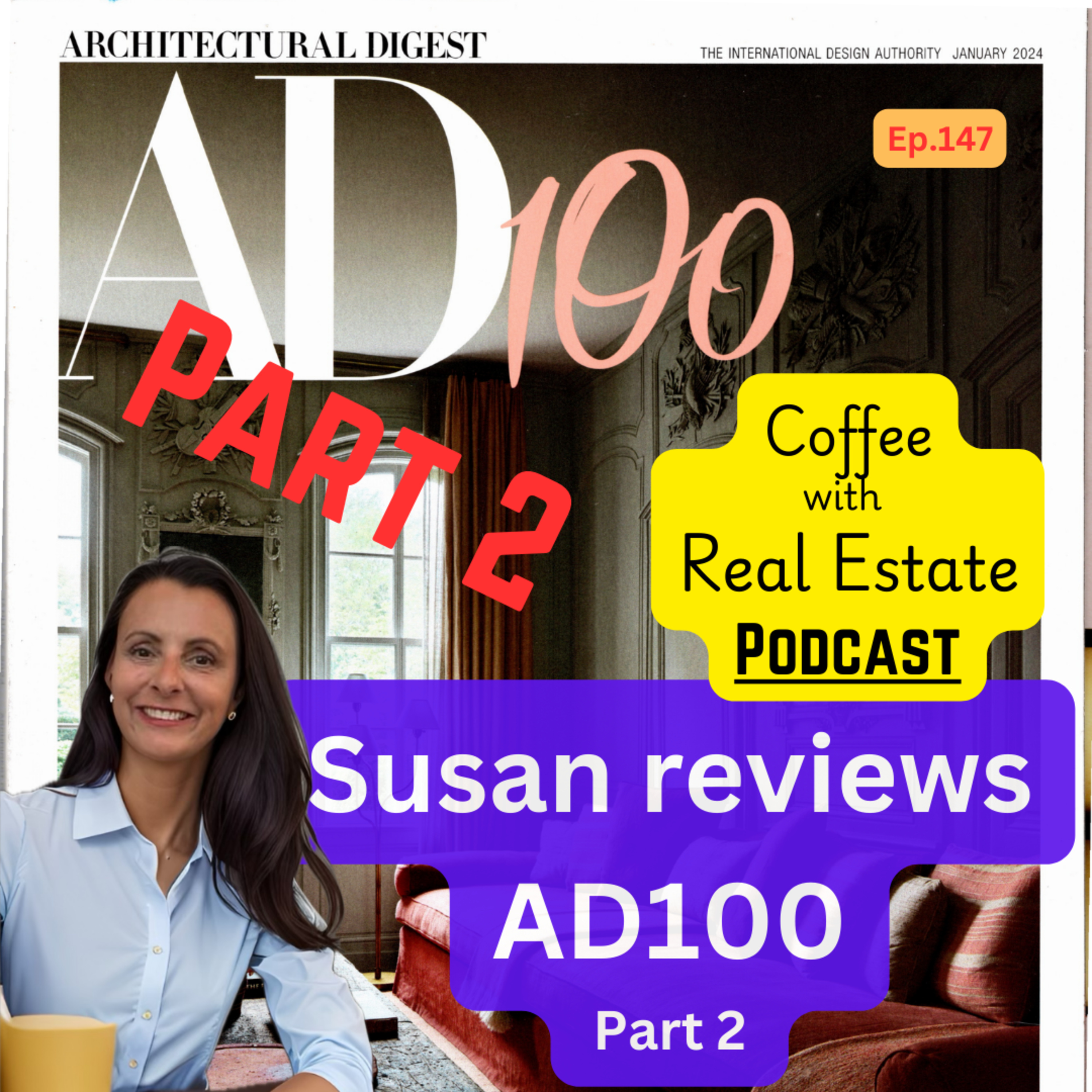 Unveiling 2025's Part 2- Hottest Design Trends: Insights from Architectural Digest 100 episode artwork
