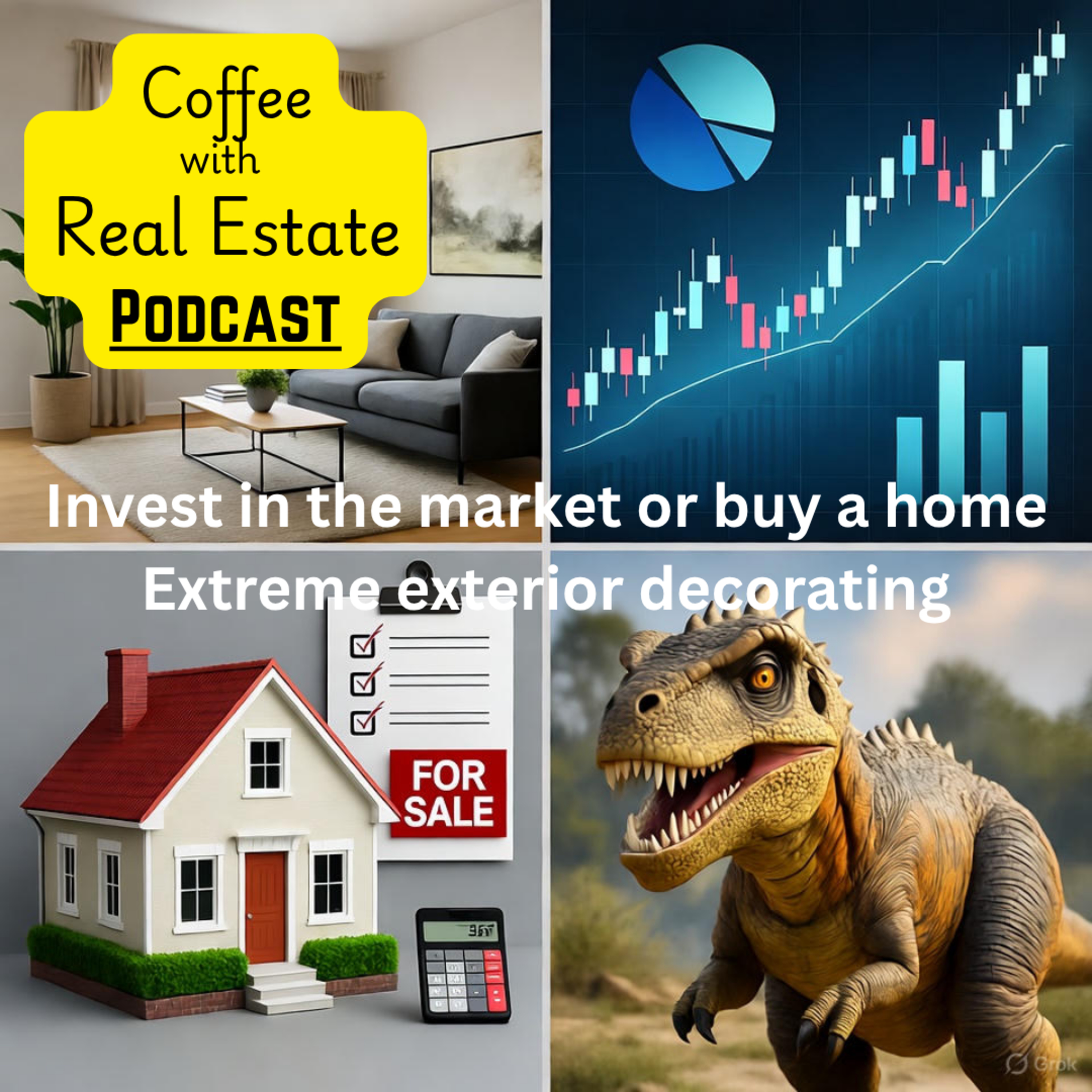 Home buy or Market invest? Extreme home exterior docoration episode artwork