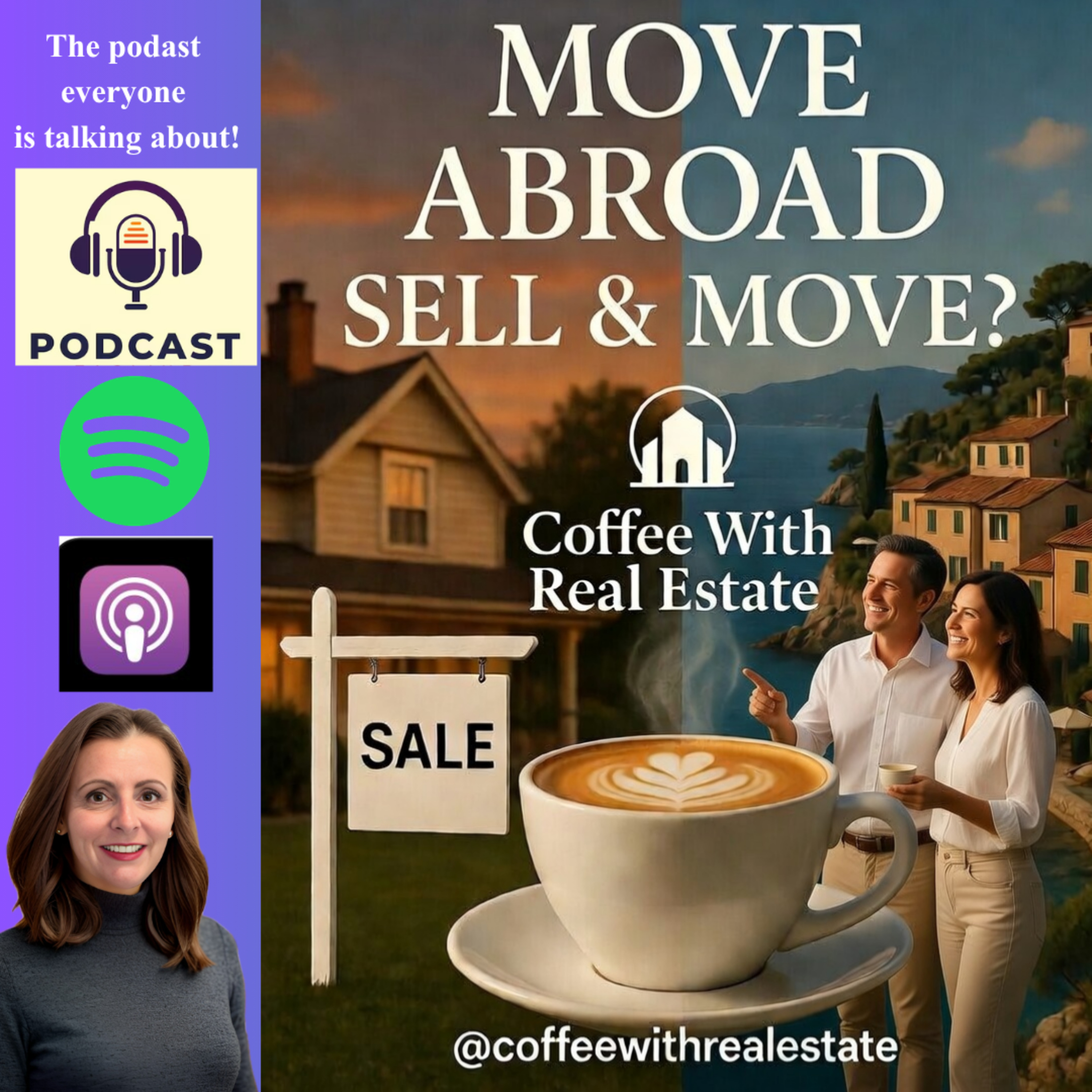 Sell Your Expensive US Home & Live Overseas – Italy $1 Homes, France Healthcare Savings & More episode artwork