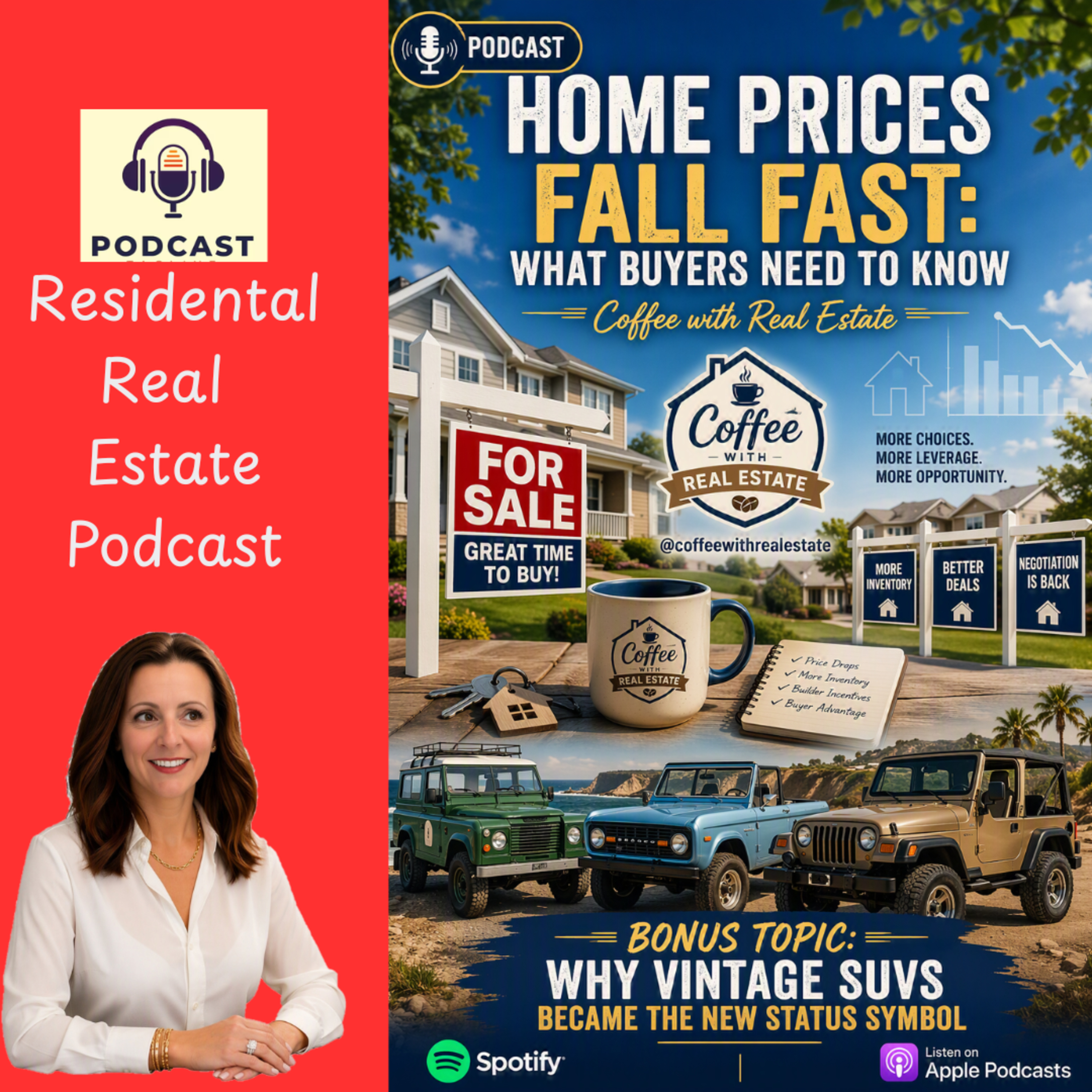 Home Prices Fall Fast: What Buyers Need to Know, Hot Girl SUV!! episode artwork