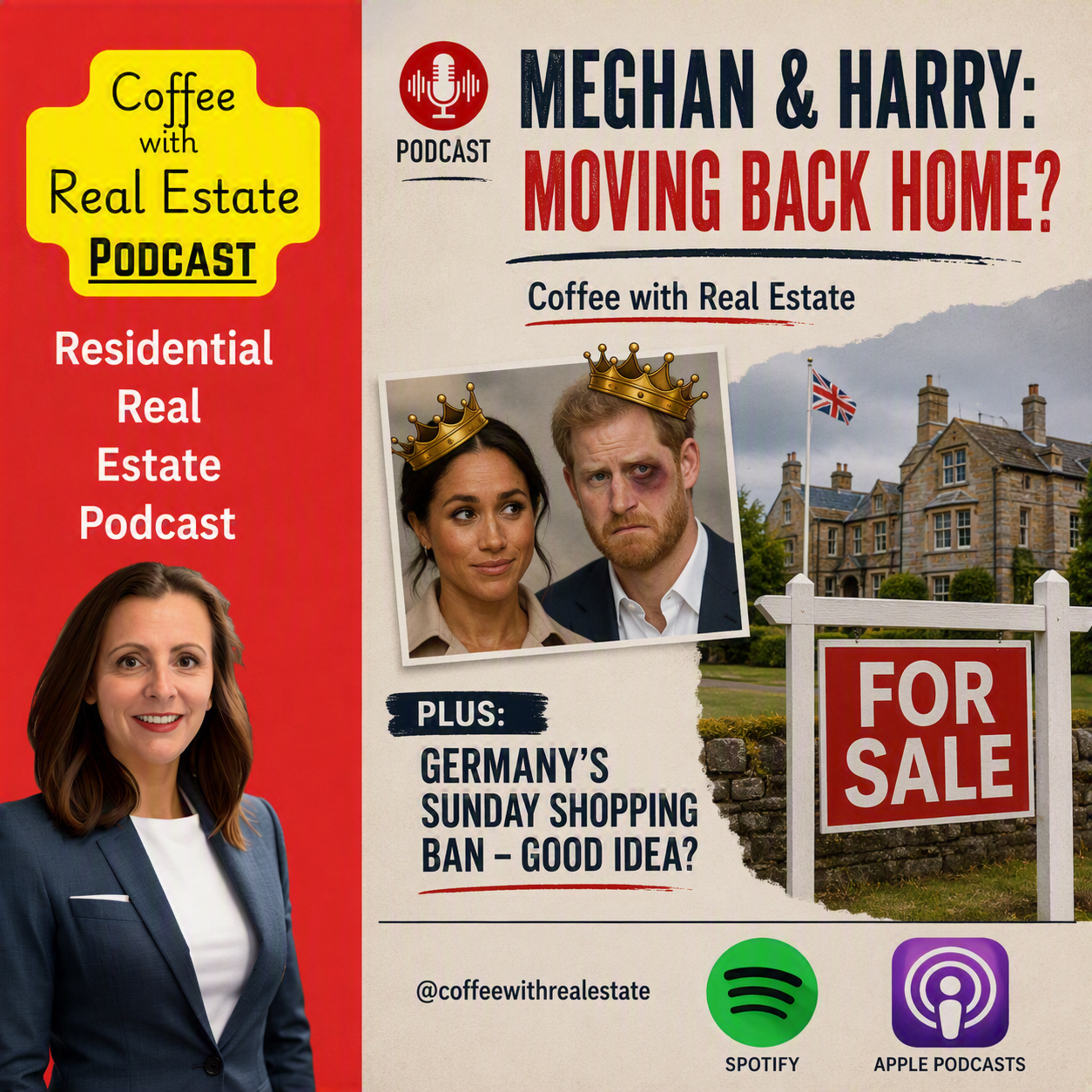 The Prince Harry Relocation Story - Germany's Sunday Shutdown episode artwork