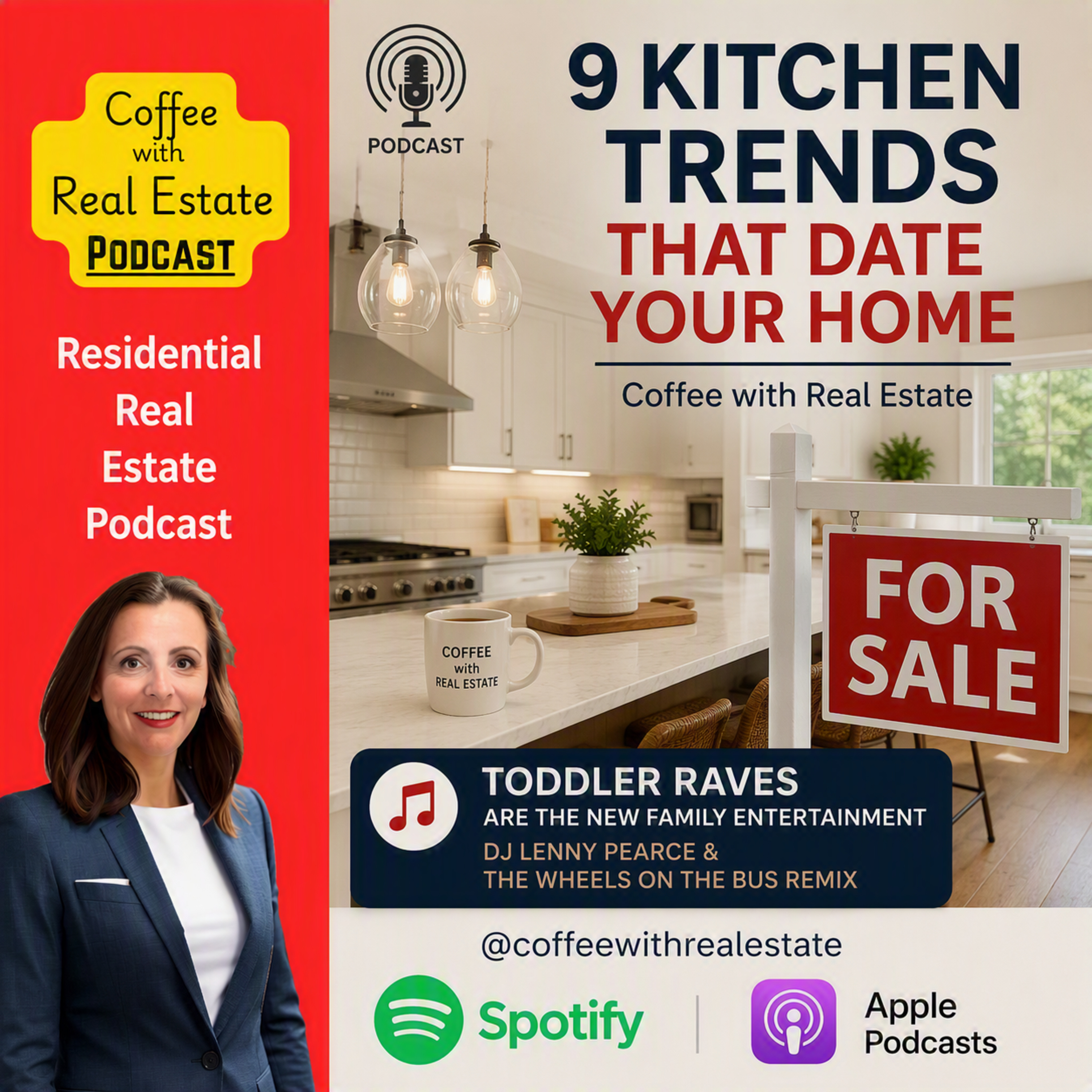 Kitchen Trends That Could Cost You at Resale - Kids equal money in music biz episode artwork