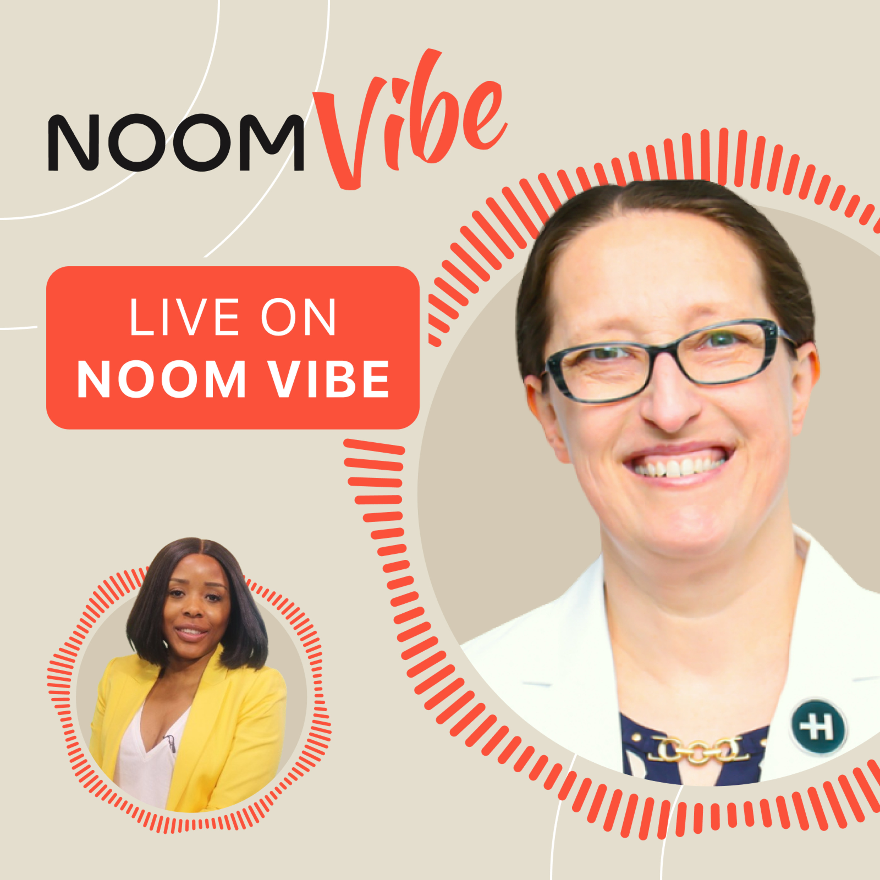 Noom Vibe Podcast (Official Podcast) - Live Better Longer. Features the community on Noom Vibe