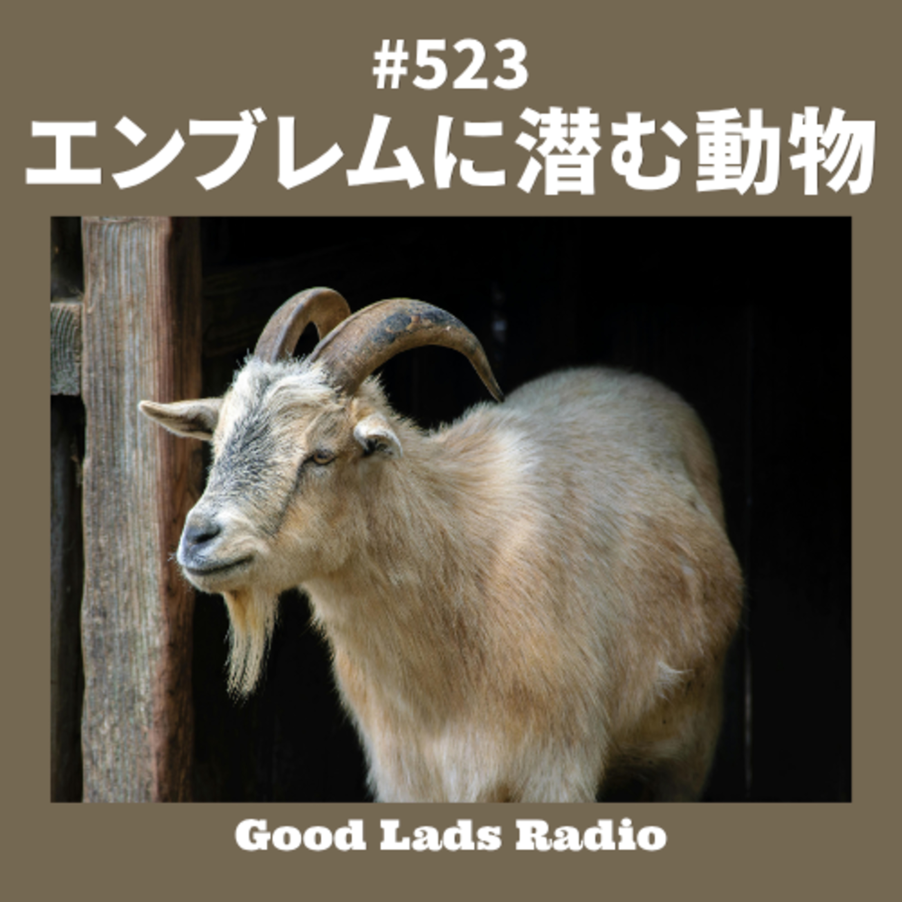 #523 エンブレムに潜む動物 episode artwork
