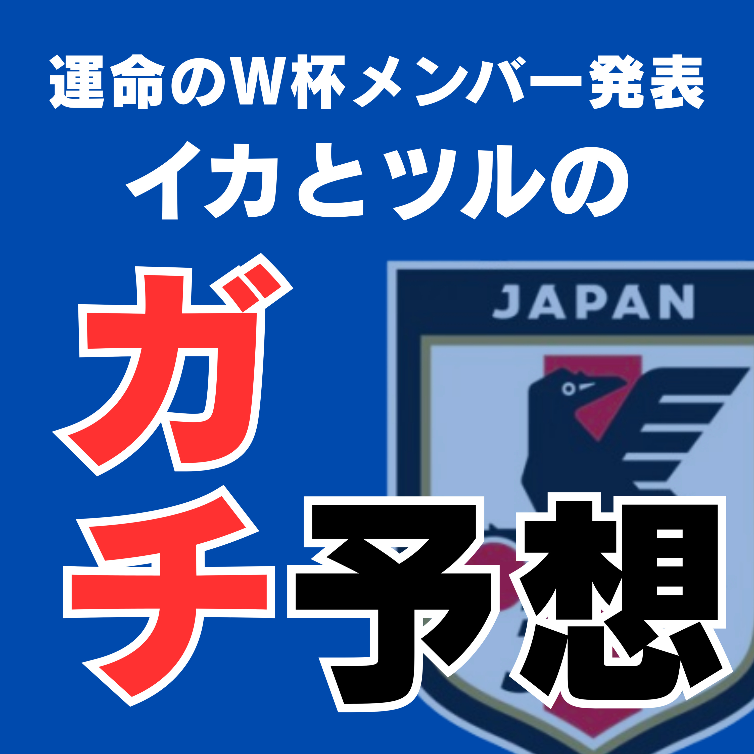 #575 日本代表W杯メンバーガチ予想 episode artwork