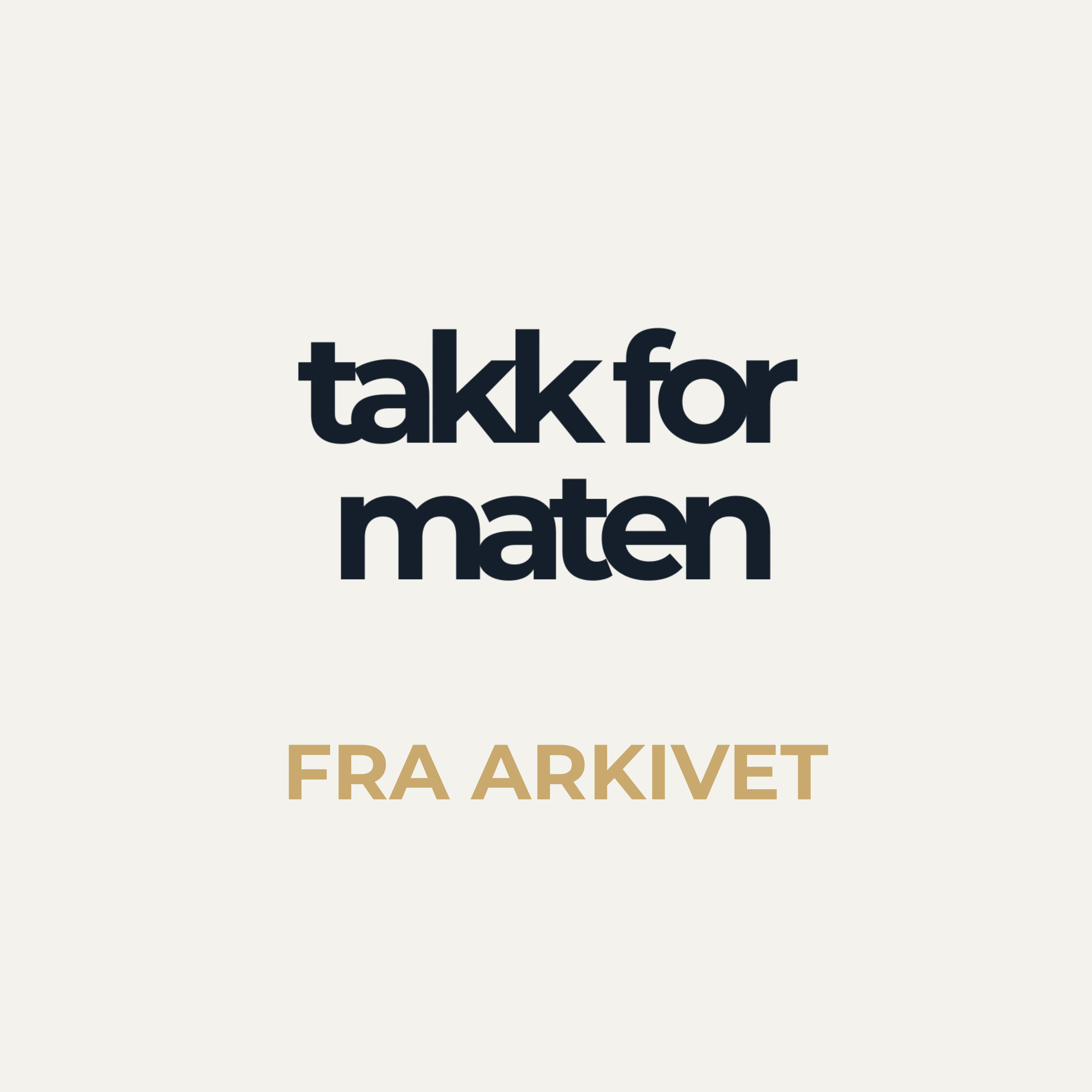 FRA ARKIVET #47 MATKULTUR: Eivind Haalien - Lokalmatens far episode artwork