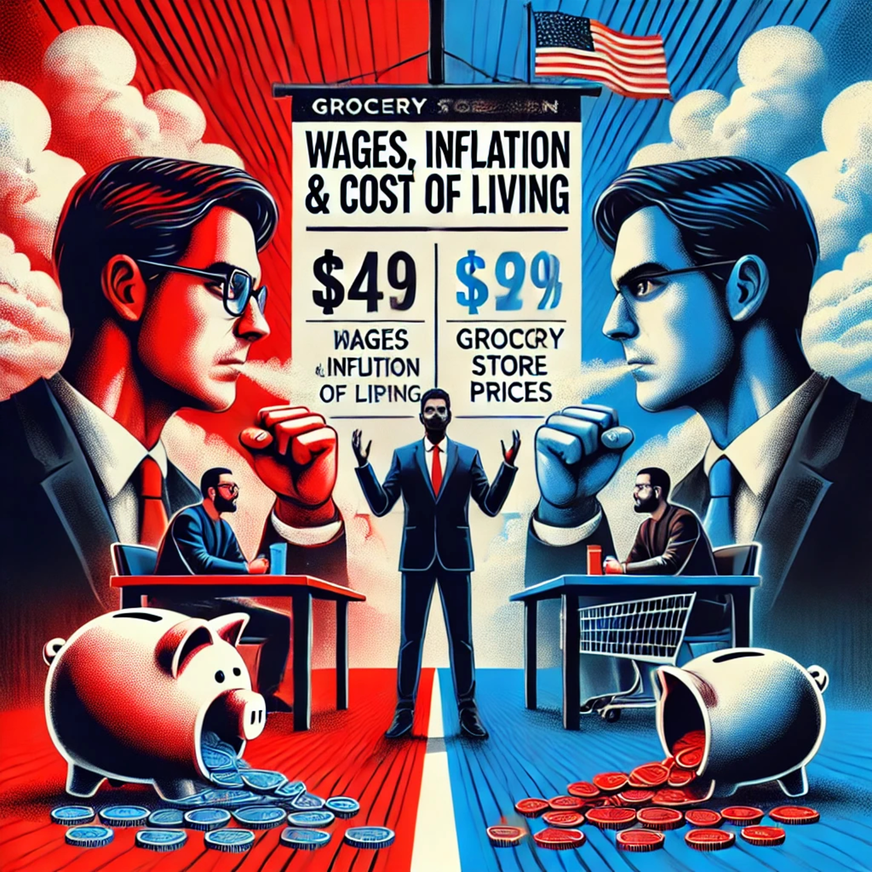 💰 The Great Debate: Wages, Inflation & The Cost of Living! 🥩🍳 episode artwork