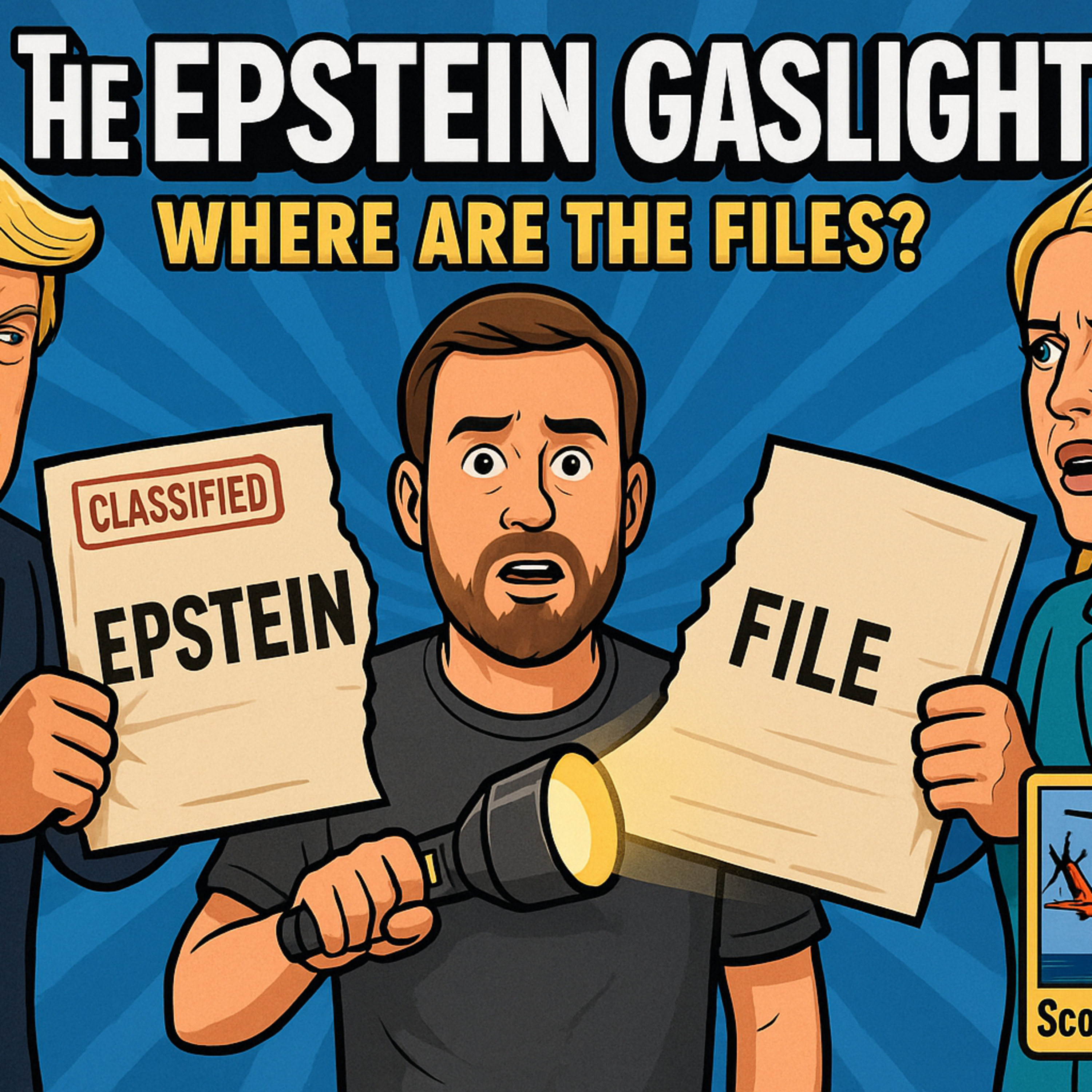 The Epstein Gaslight: Broken Promises and Buried Truths episode artwork