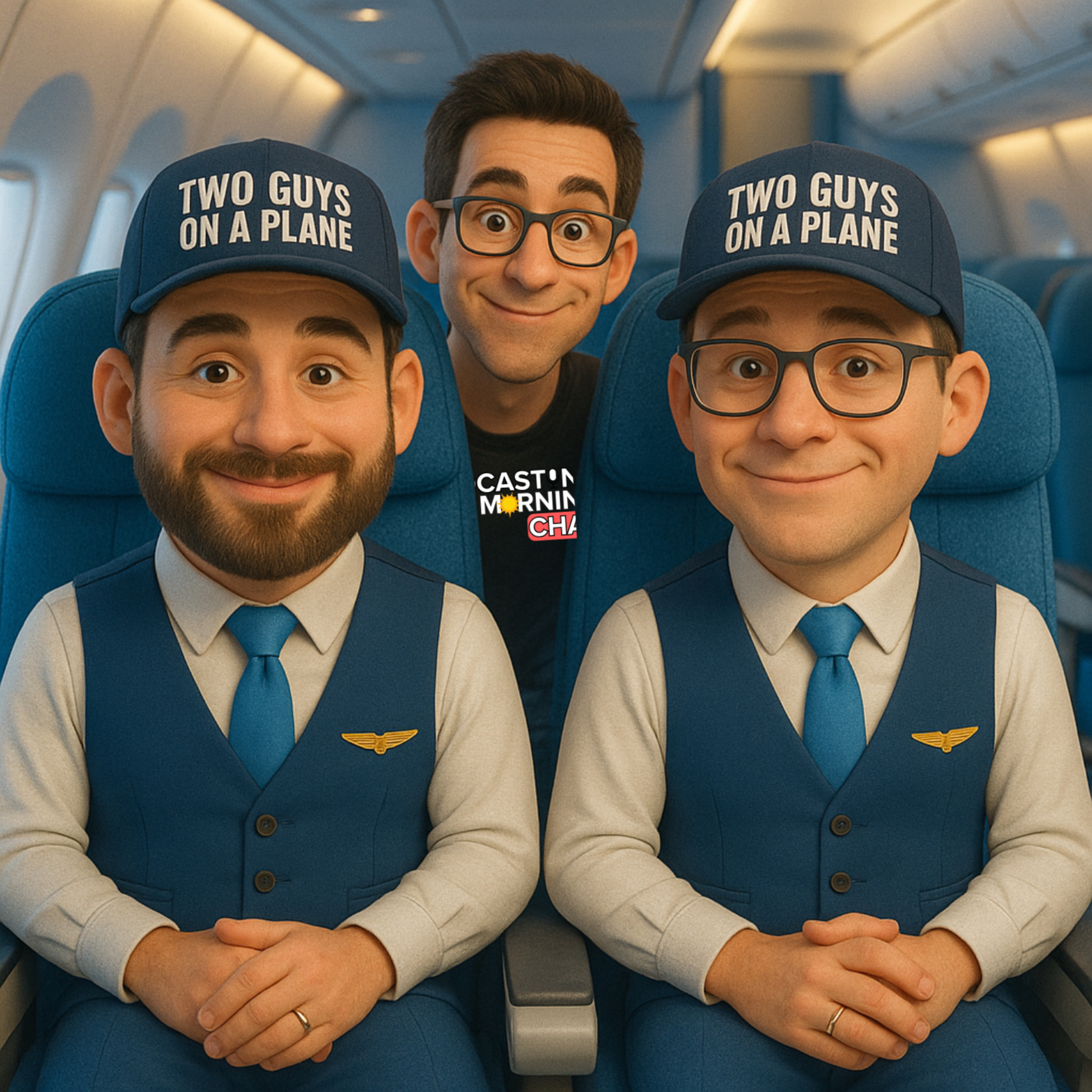 293 - Building a Brand from Social Media to Podcasting with 'Two Guys on a Plane'