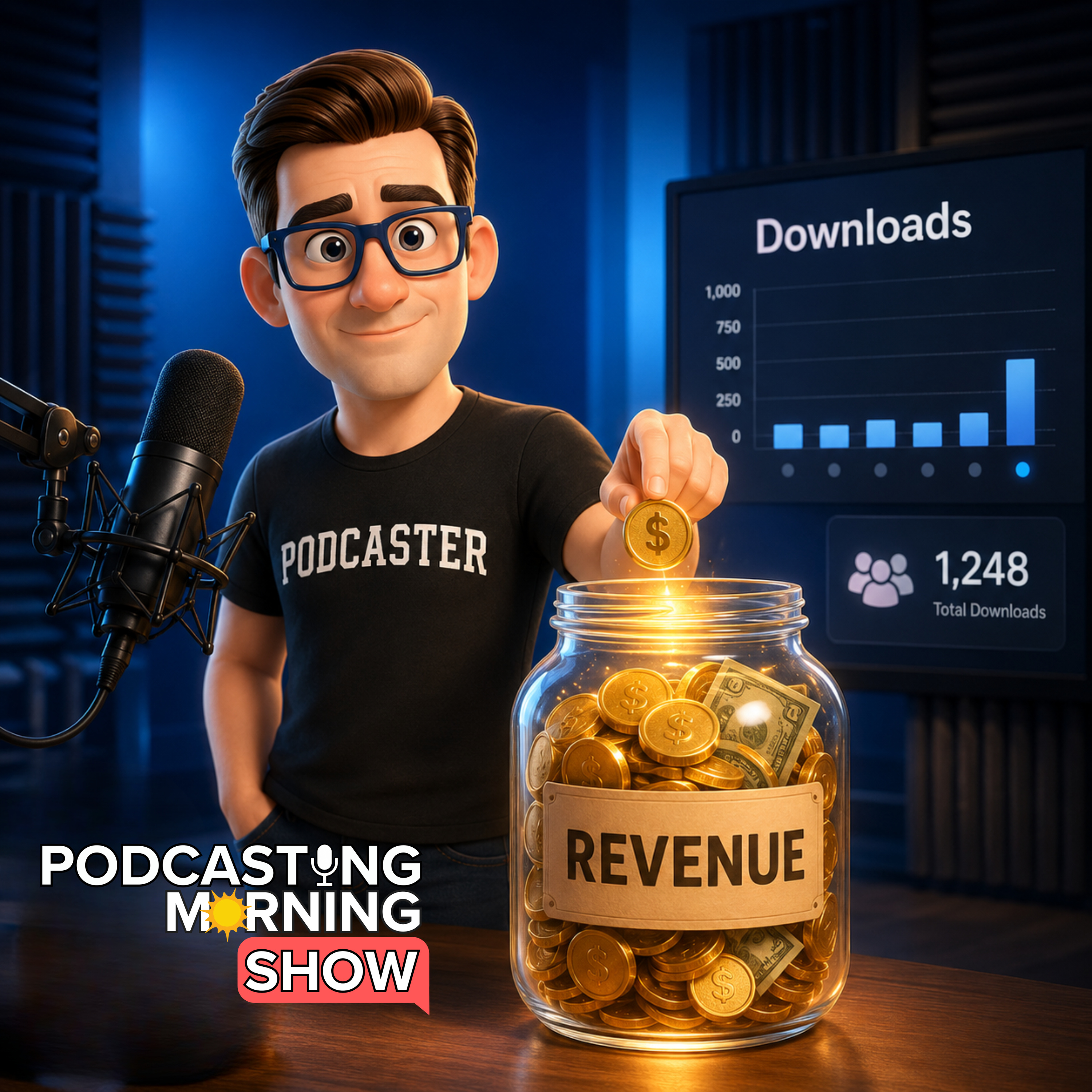 519. Monetize Your Podcast Without Big Downloads 519. Monetize Your Podcast Without Big Downloads