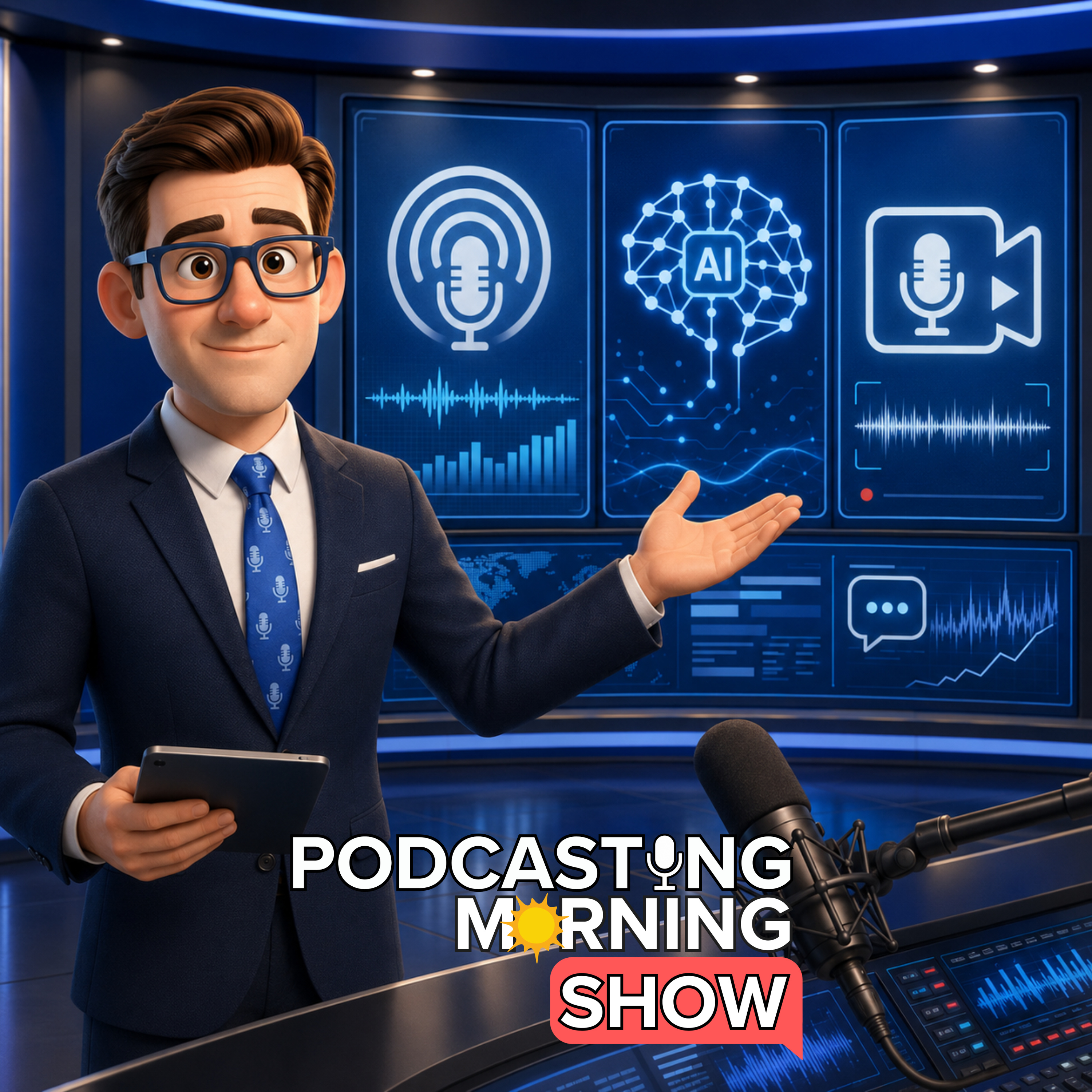 525. Podcasting’s Big Shift Toward AI and Video Continues | Podcast News 525. Podcasting’s Big Shift Toward AI and Video Continues | Podcast News