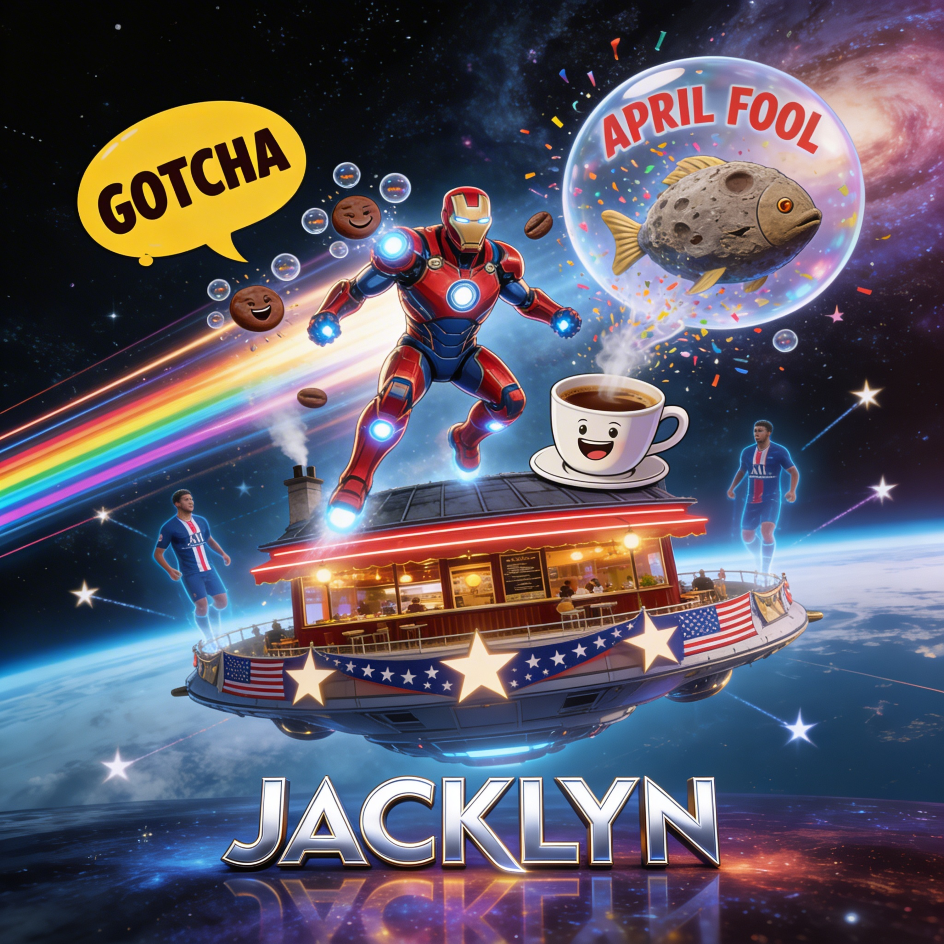 🎙️2️⃣2️⃣ | Emission de Jacklyn | 😂Mourire de rire, 🦾Iron Man, 🐟Poisson d’Avril, ☕Café Turc, ⚽PSG, 🇺🇸Le Rêve Américain, 🌌Les Années Lumière episode artwork