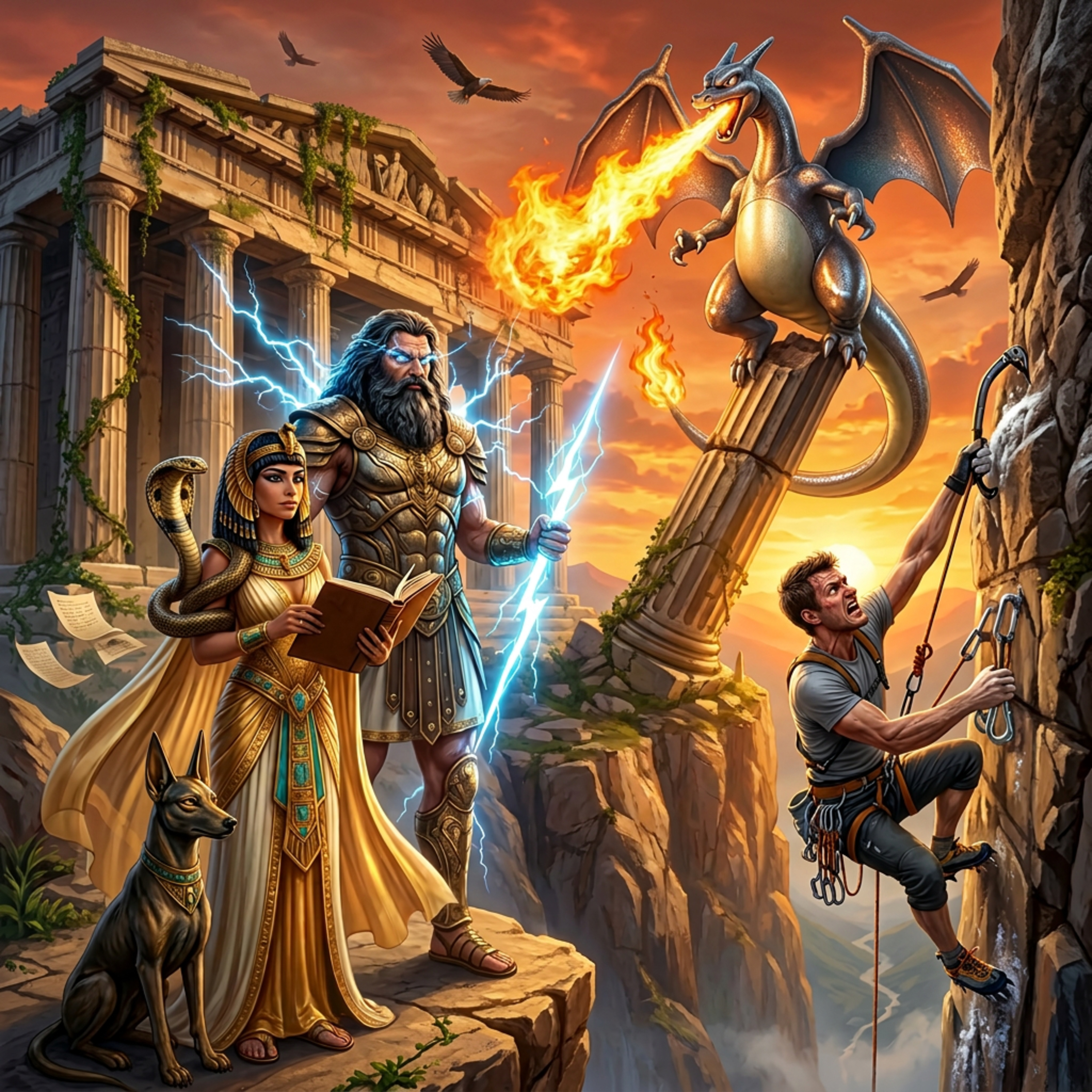🎙️1️⃣7️⃣ - 👑Cléopâtre, ⚡Zeus, 🦔Taupe, 🧗Escalade, 🔥Dracaufeu Gigamax, 🦁Animal Jack episode artwork