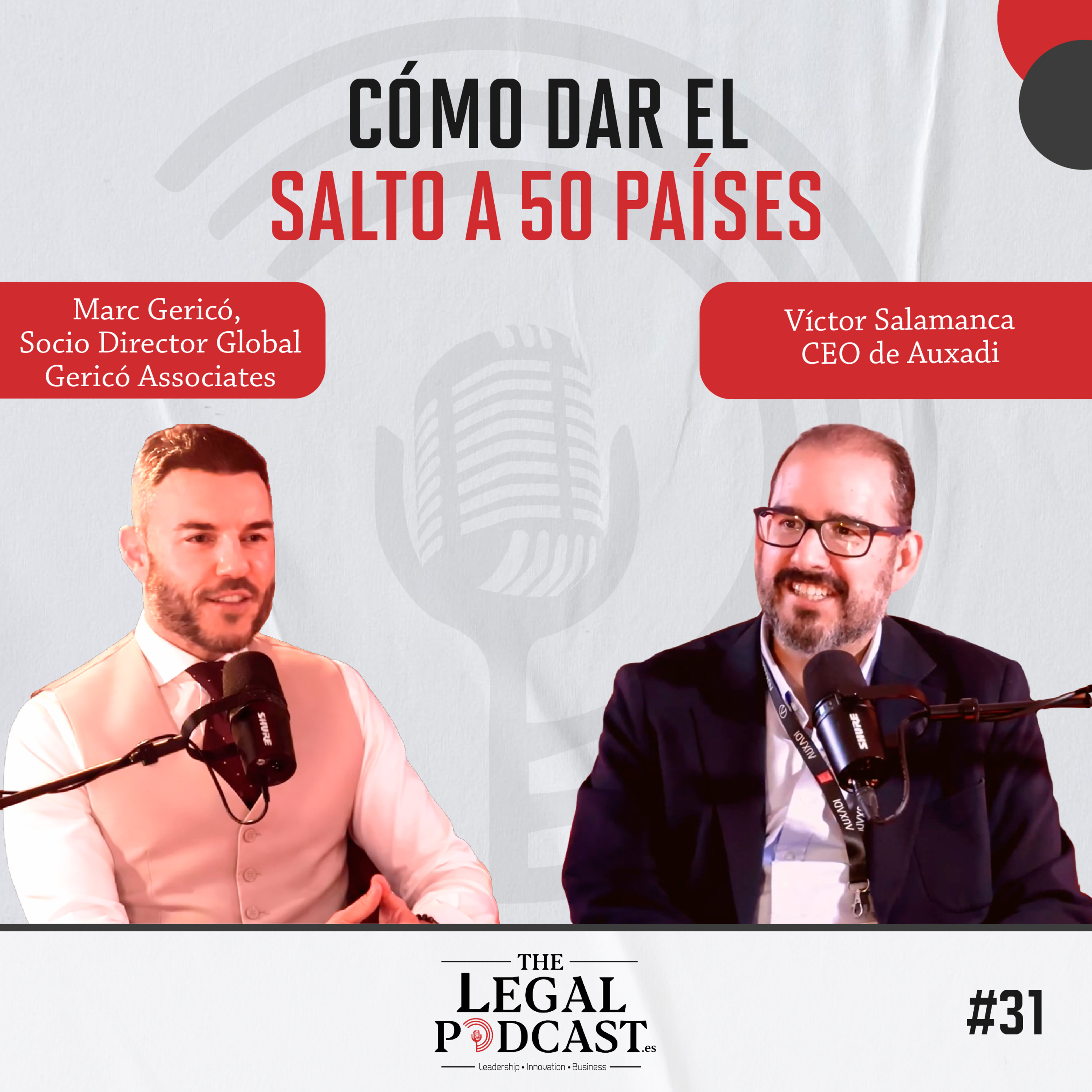 De negocio familiar a firma global: la transformación de Auxadi | The Legal Podcast #31 episode artwork
