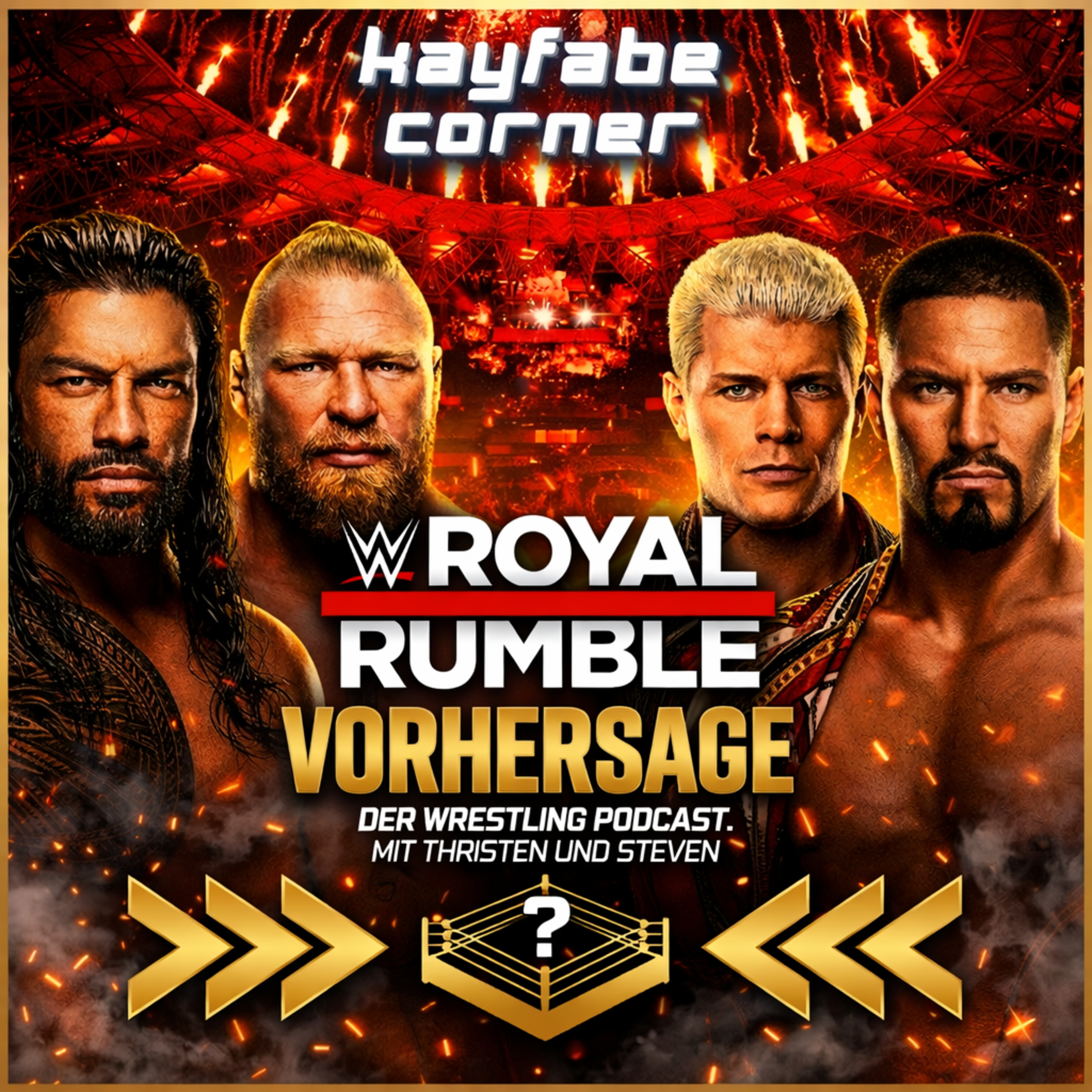 #38 Unsere WWE Royal Rumble 2026 Predictions: Gibt es ein Durcheinander? episode artwork