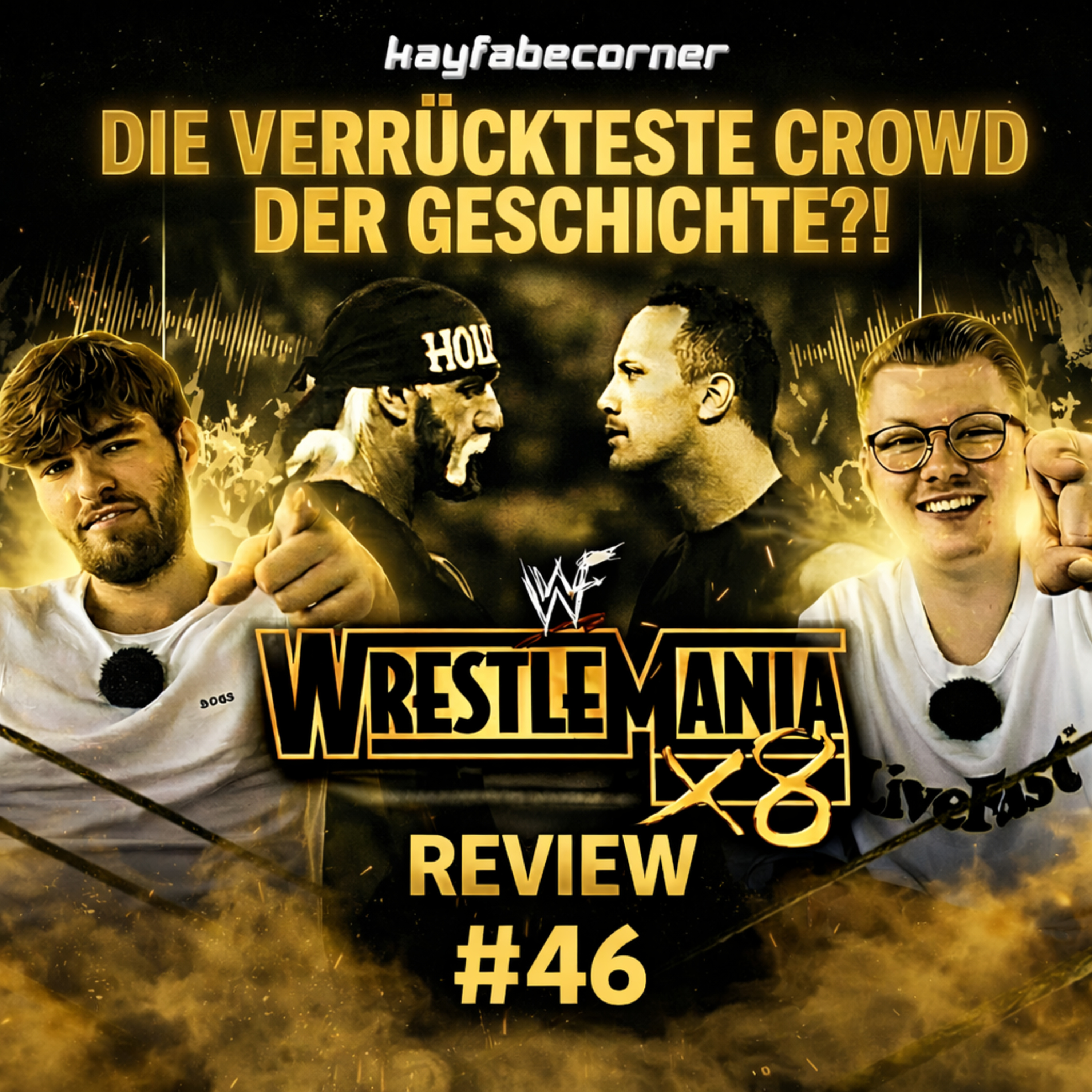 #46 ICON vs. ICON: Wrestlemania X8 Retro Review episode artwork