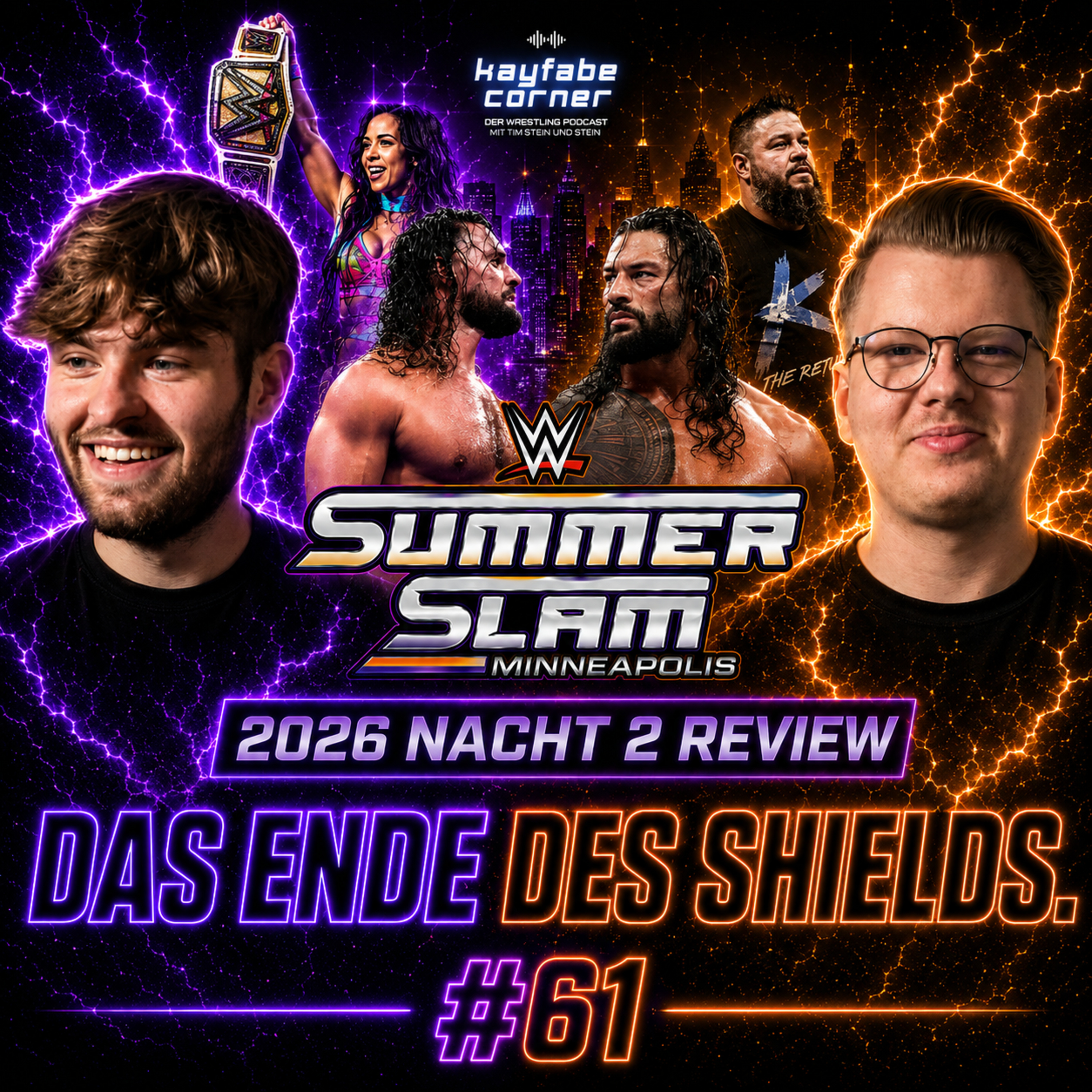 #61 WWE SummerSlam Nacht 2 Review: Das Ende des Shields episode artwork