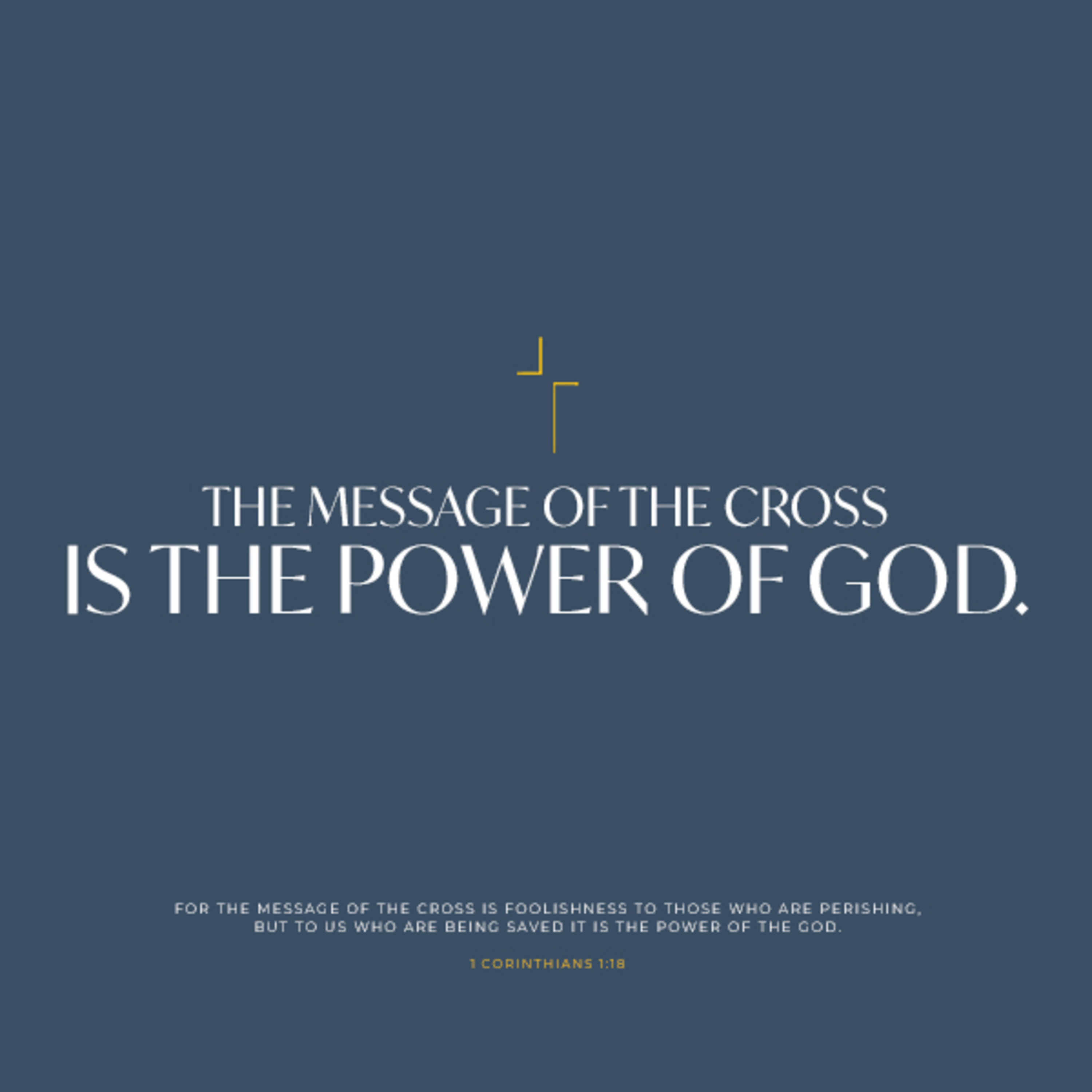 The Message of the Cross is the Power of God episode artwork