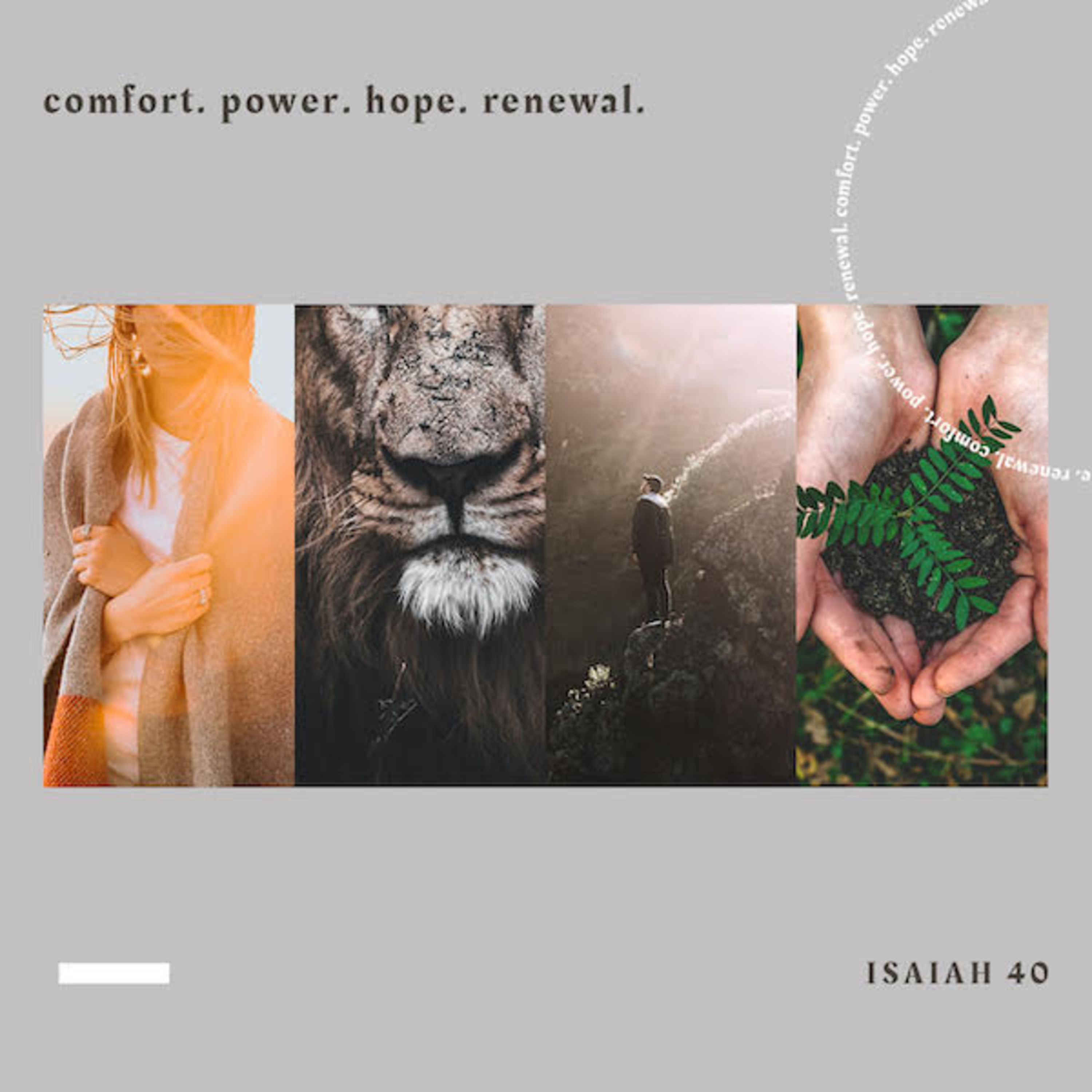 Comfort, Power, Hope, Renewal episode artwork